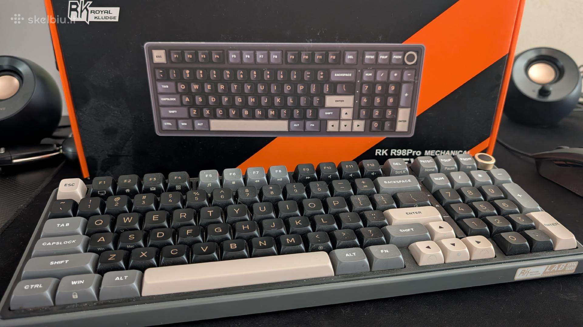 Mechaninė klaviatūra Rk R98 Pro Phantom