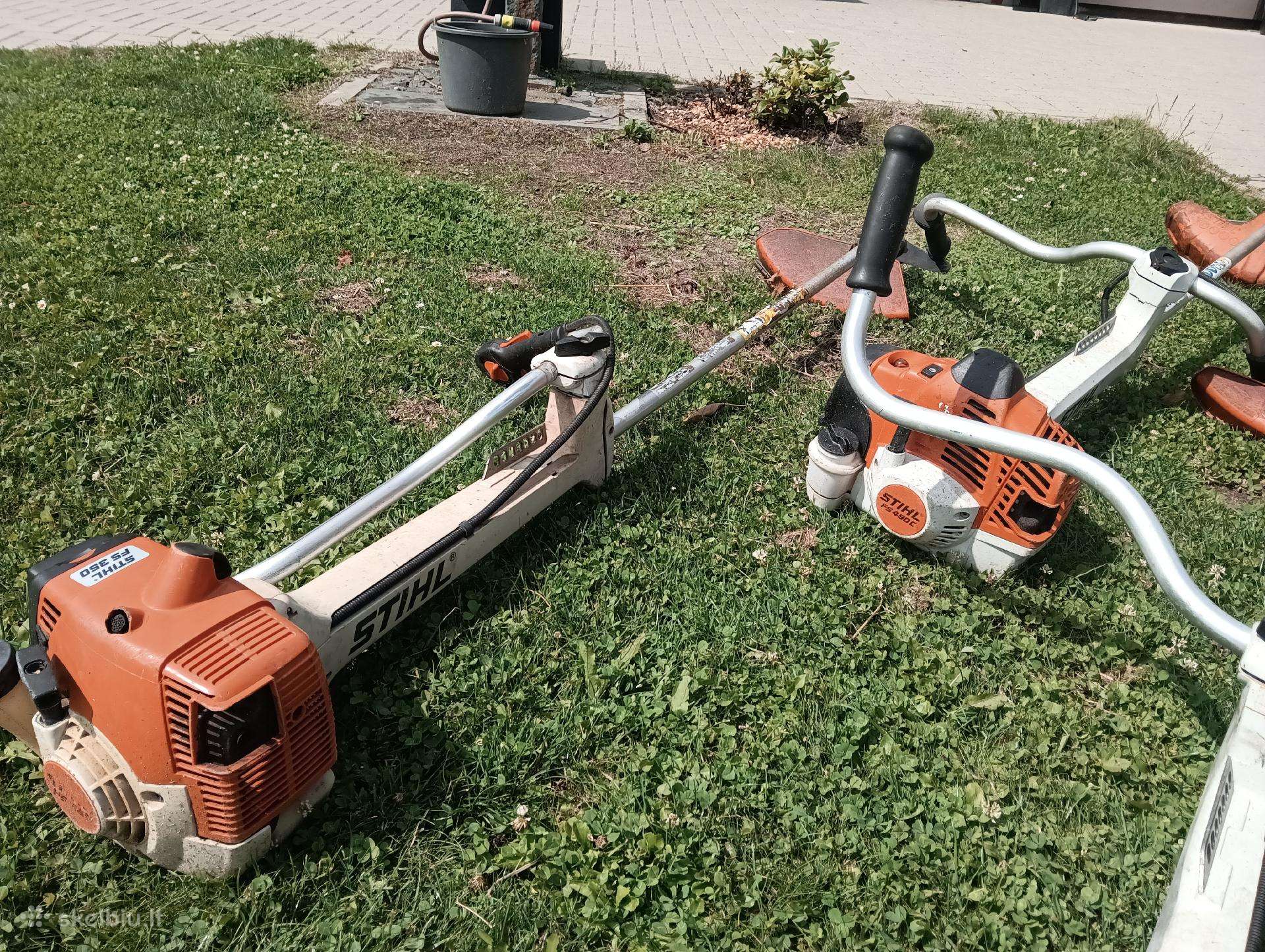 Stichl ms350, 450, 240c ir 291 trimeriai