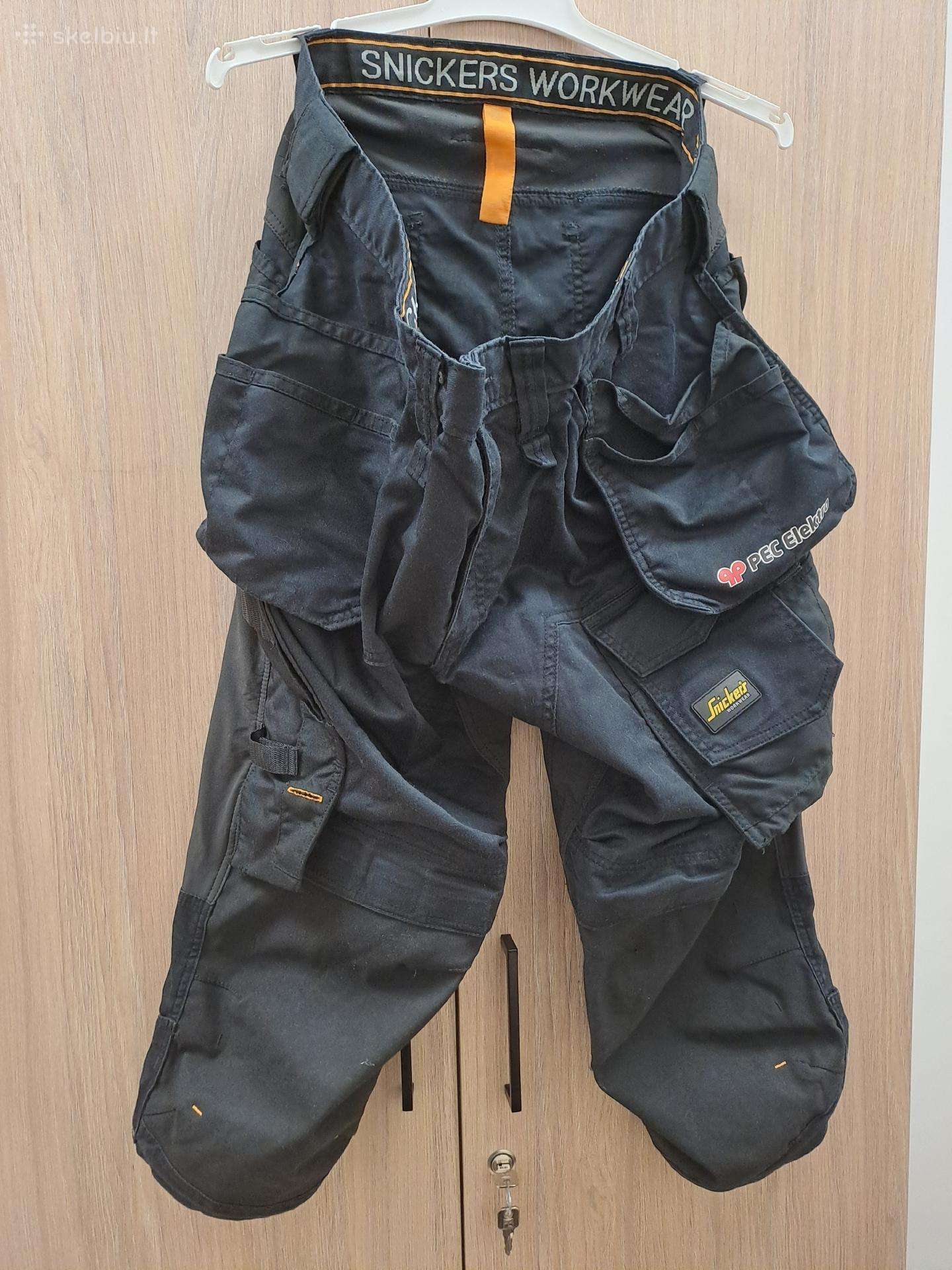 Snickers workwear/ darbo bridzai/sortai 56/xxxl d.