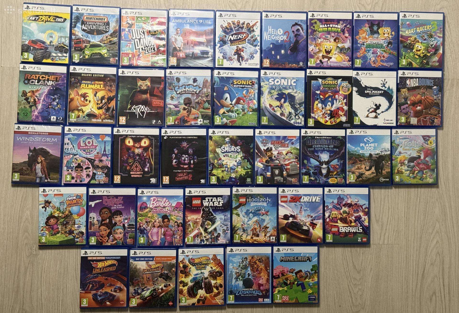 Ps5/ps4 vaikiski žaidimai