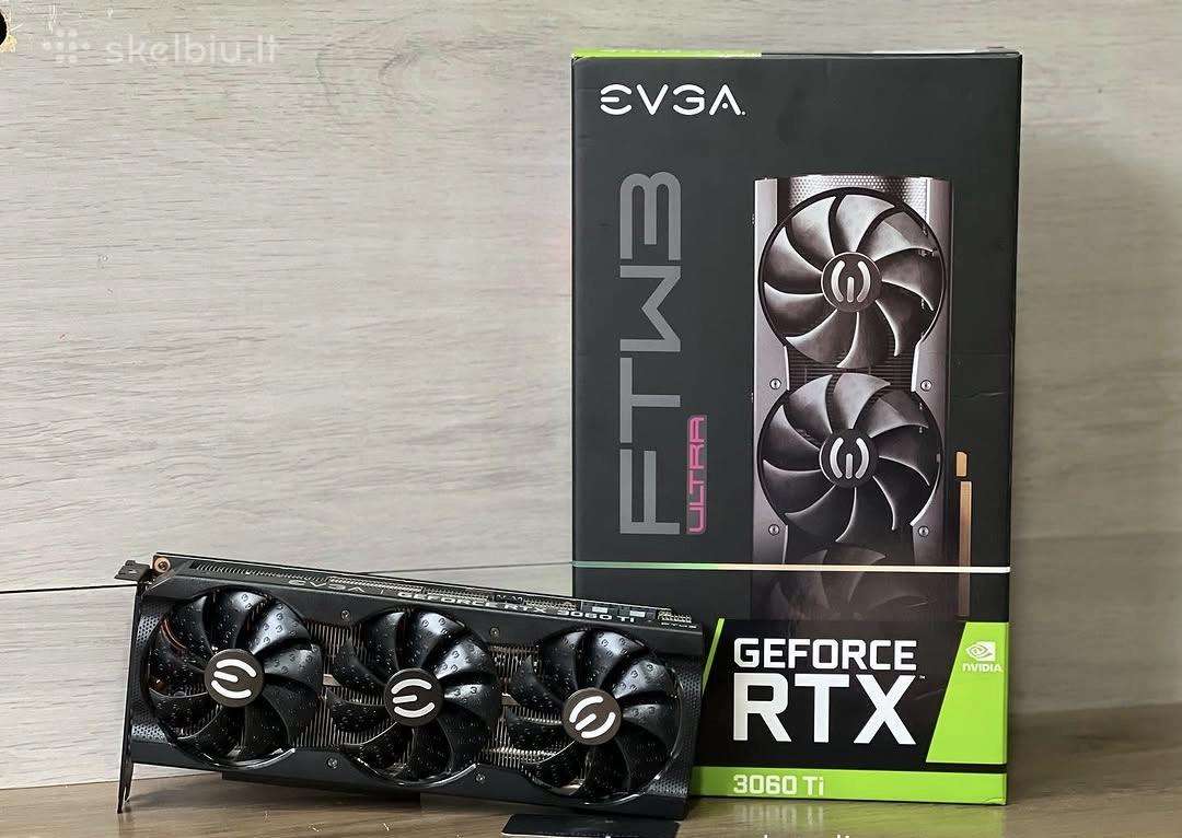 Evga Geforce Rtx 3060 Ti Ftw3 Ultra 8gb