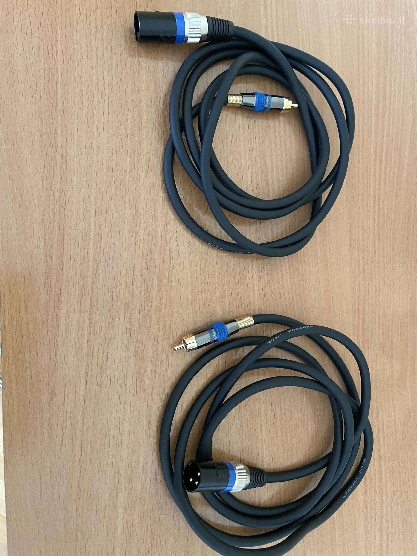 Audio kabelis Rca-xlr