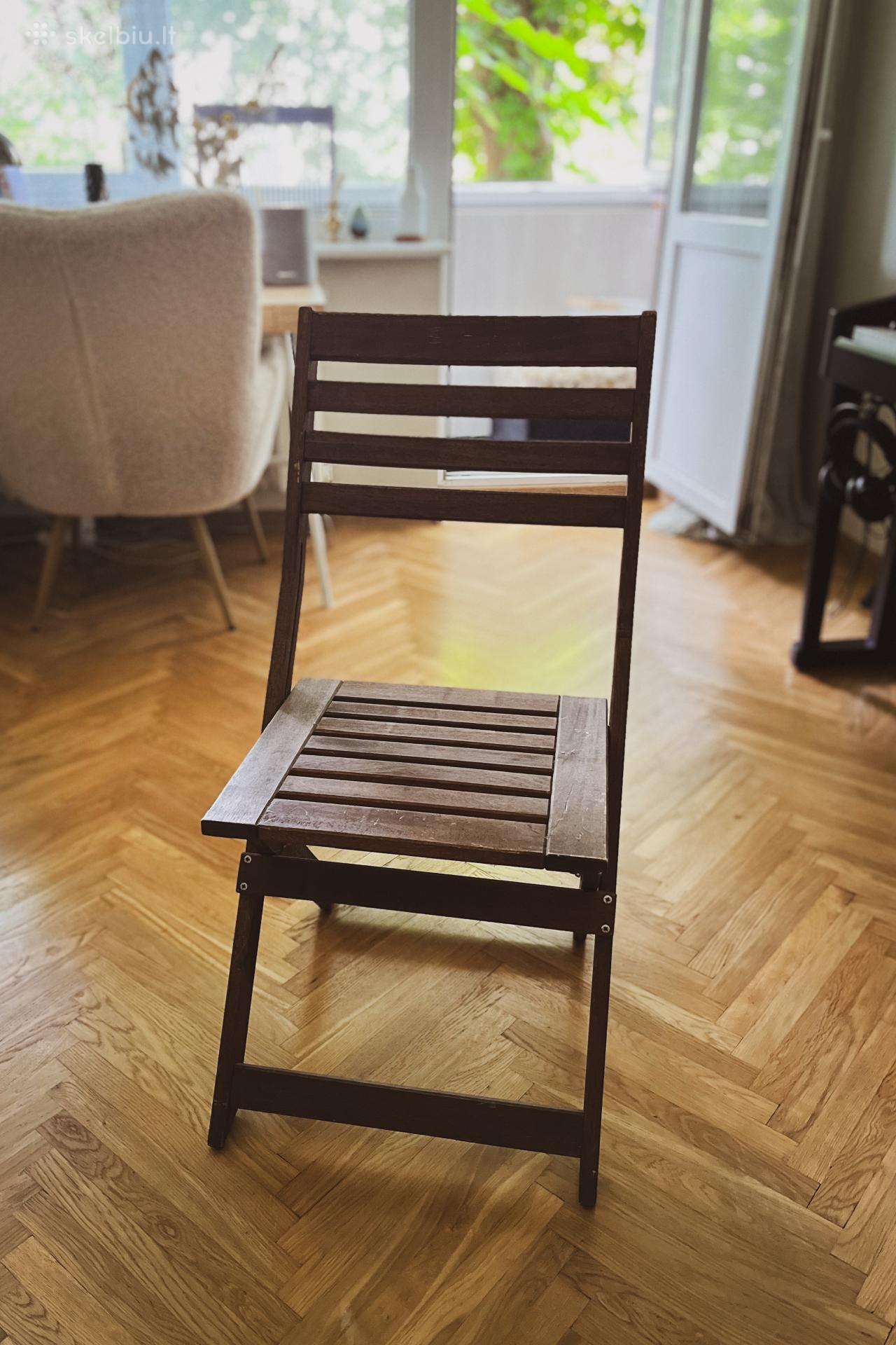 2 vnt. Ikea sodo / balkono kėdžių