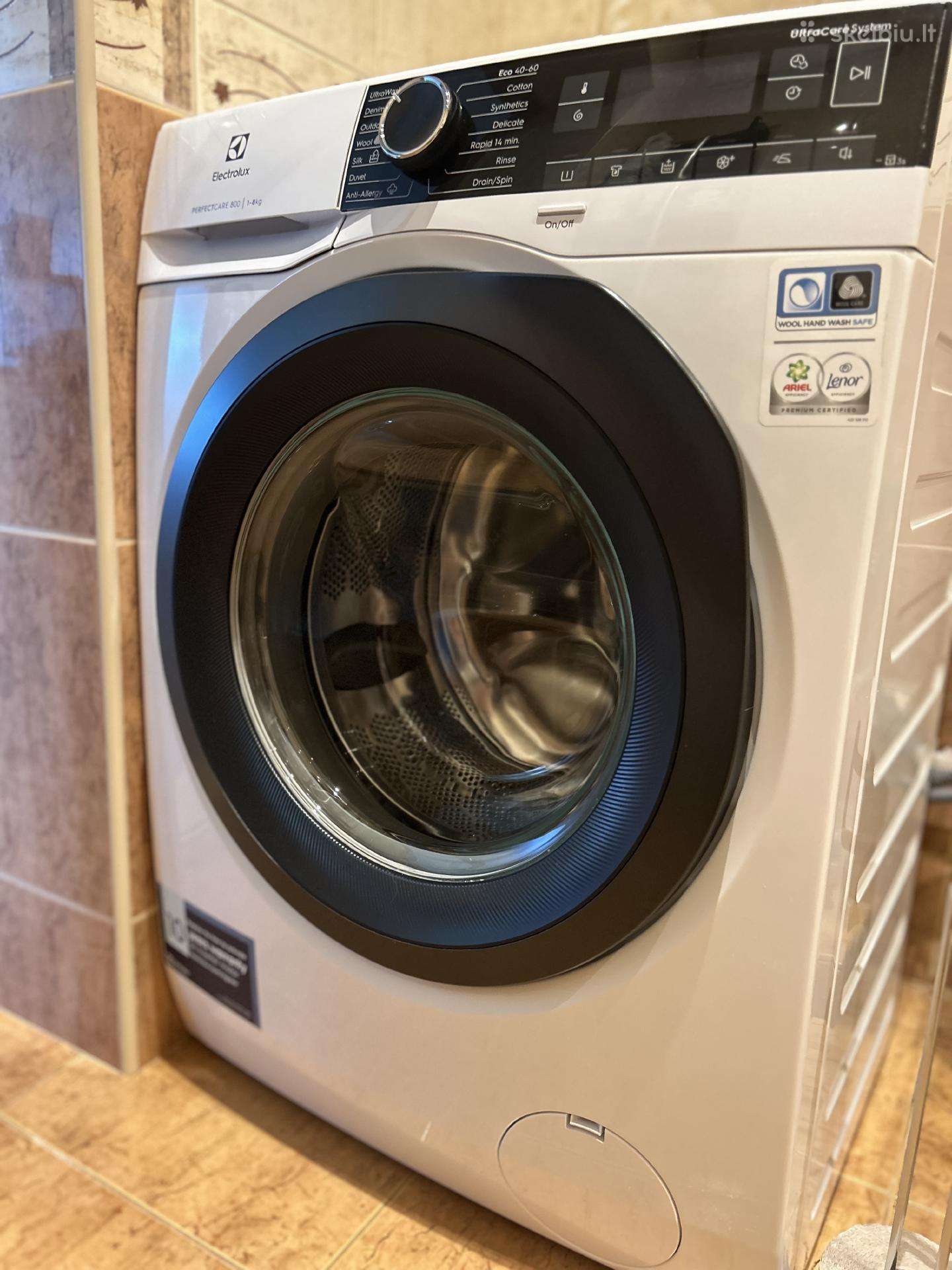 Electrolux perfectcare 800 1-8kg skalbyklė