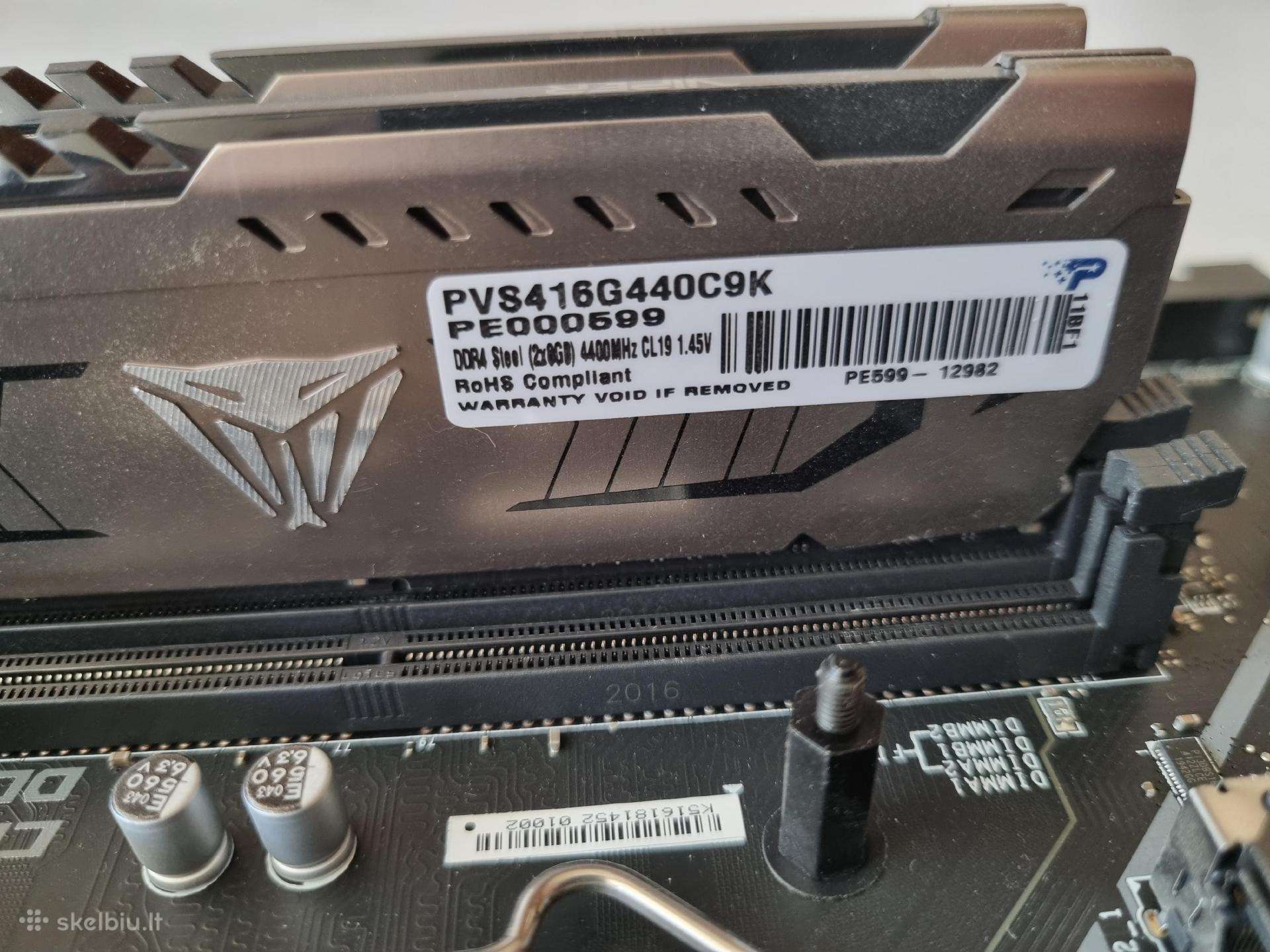 2x8gb 4400mhz Cl19 RAM