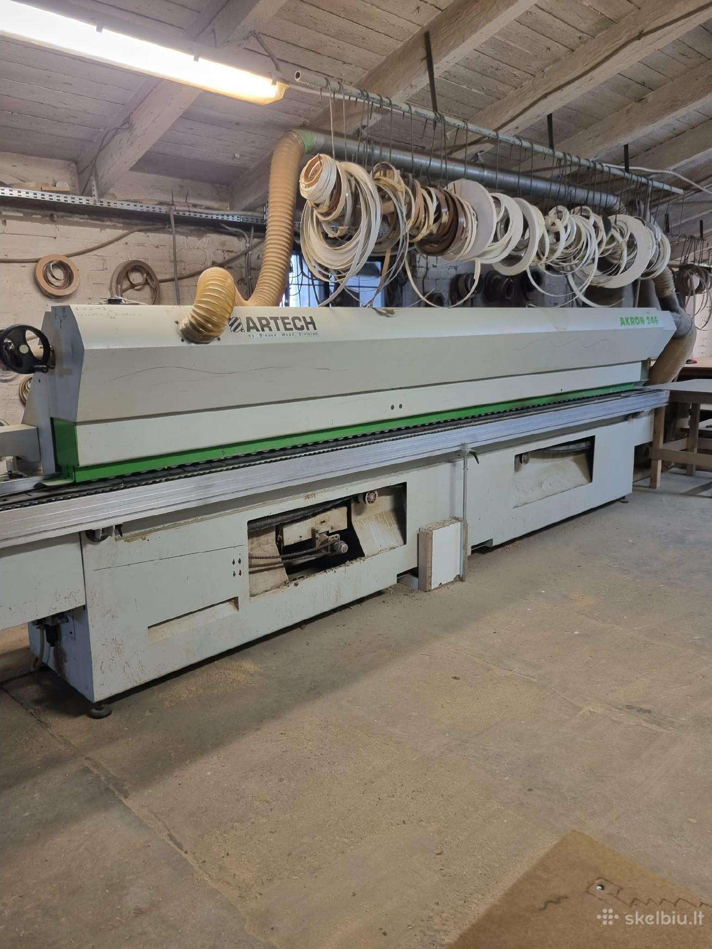 Kantavimo staklės Biesse Artech Akron 246
