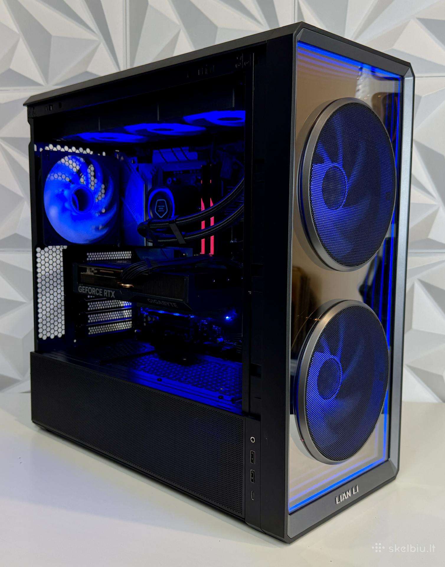 Žaidimų Kompiuteris - Ryzen 9800x3d ir Rtx 5070 Ti