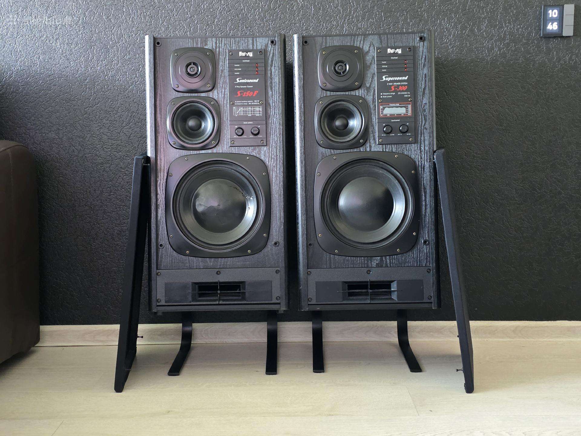 Radiotehnika, Sonicsound S-150f ir S-300