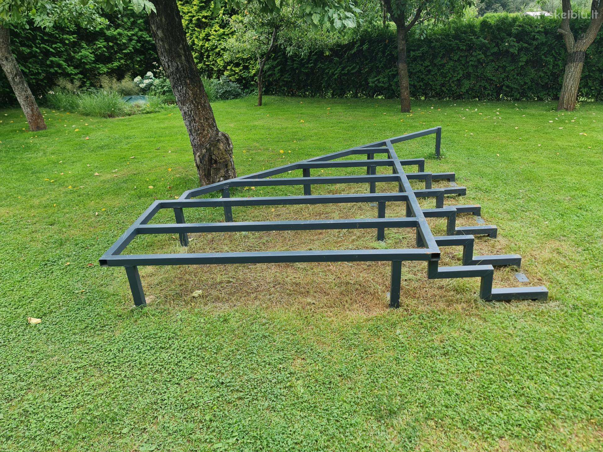 Metaliniai lauko laiptai