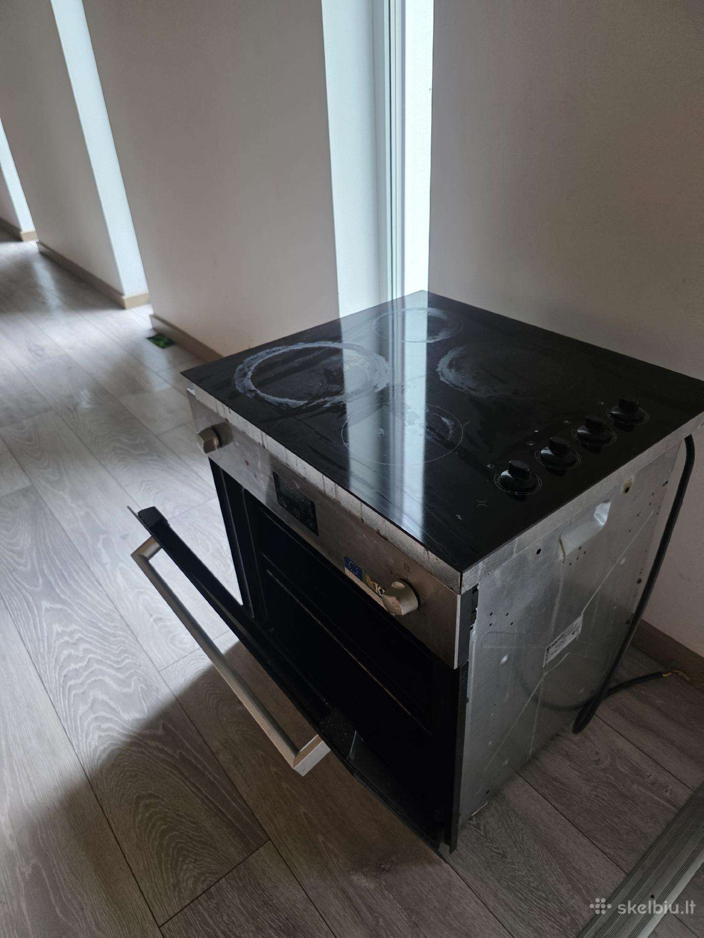 Įmontuojama orkaite su kaitlente