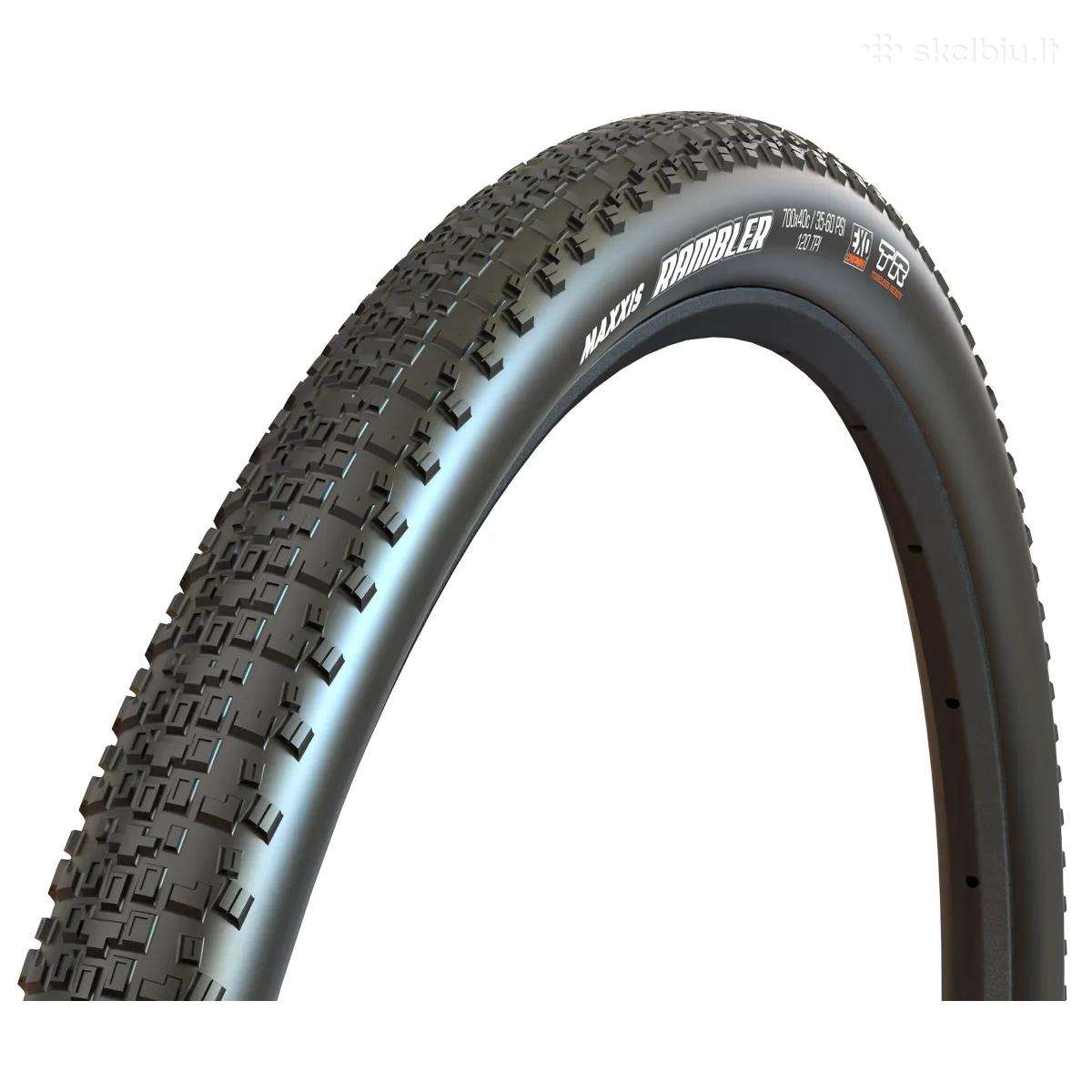 Padangos Maxxis Rambler Exo Tr 700x40 2vnt.