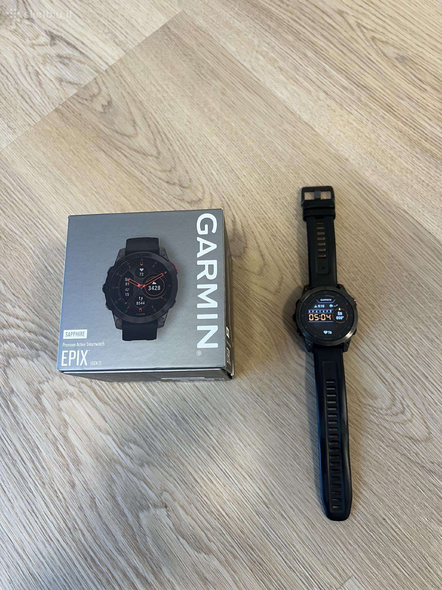 Garmin Epix Gen 2 Sapphire GPS Military Laikrodis