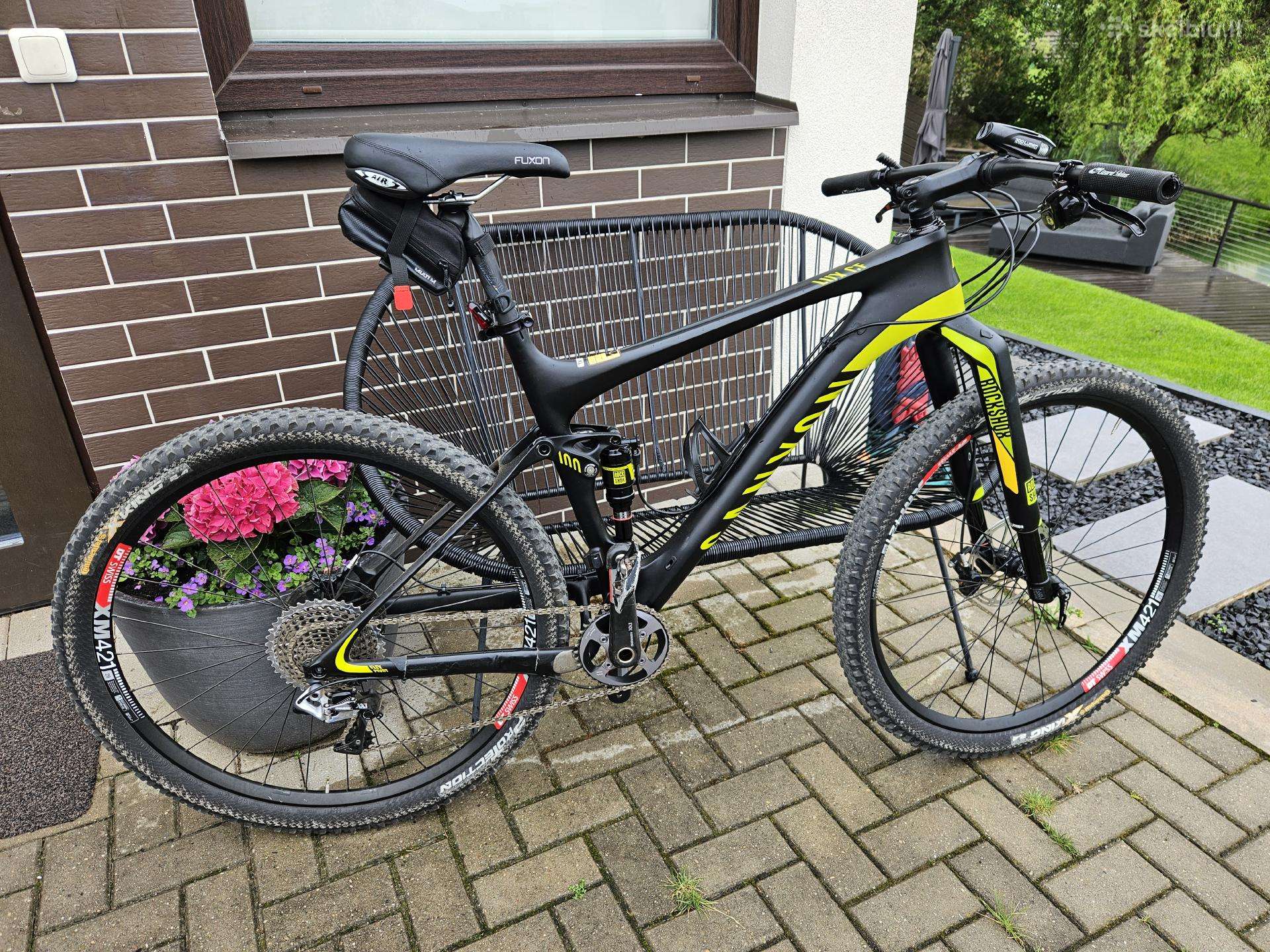 Canyon lux CF 9.9 XL, anglies pluošto (carbon) MTB