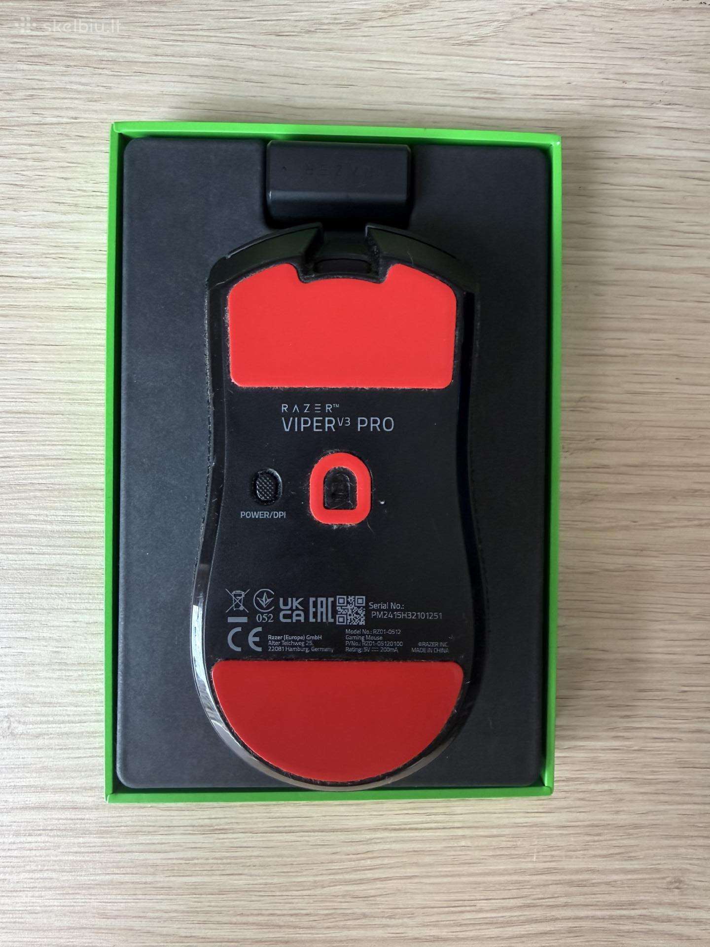 Razer Viper V3 Pro + X-raypad Obsidian