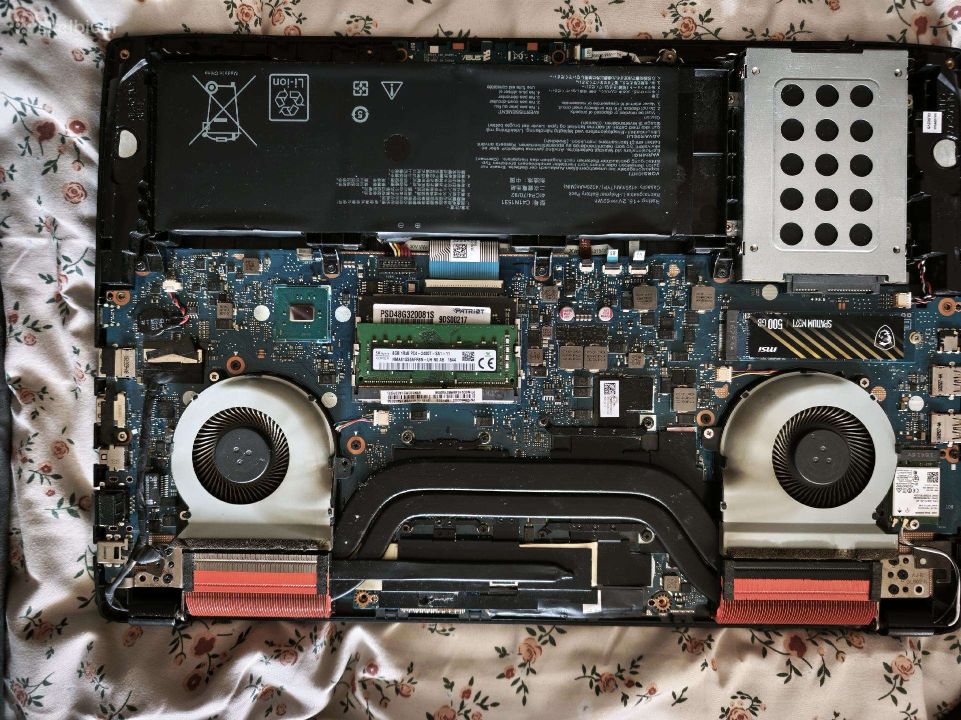 Asus Rog Gl502vsk nešiojamas gaming kompiuteris