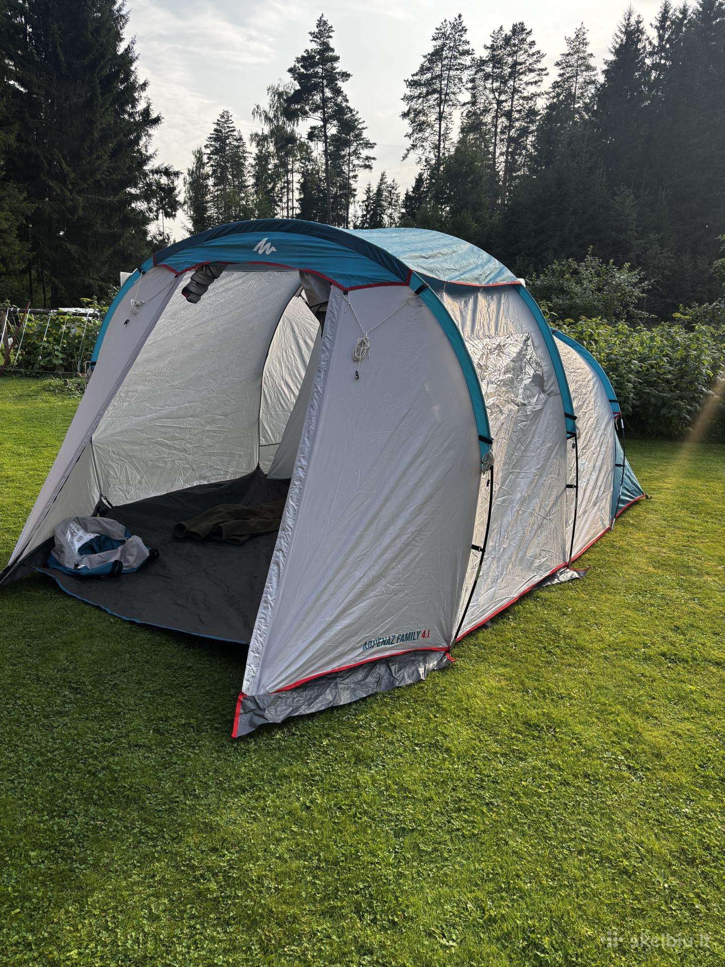 Nauja 4vietė Decathlon palapinė