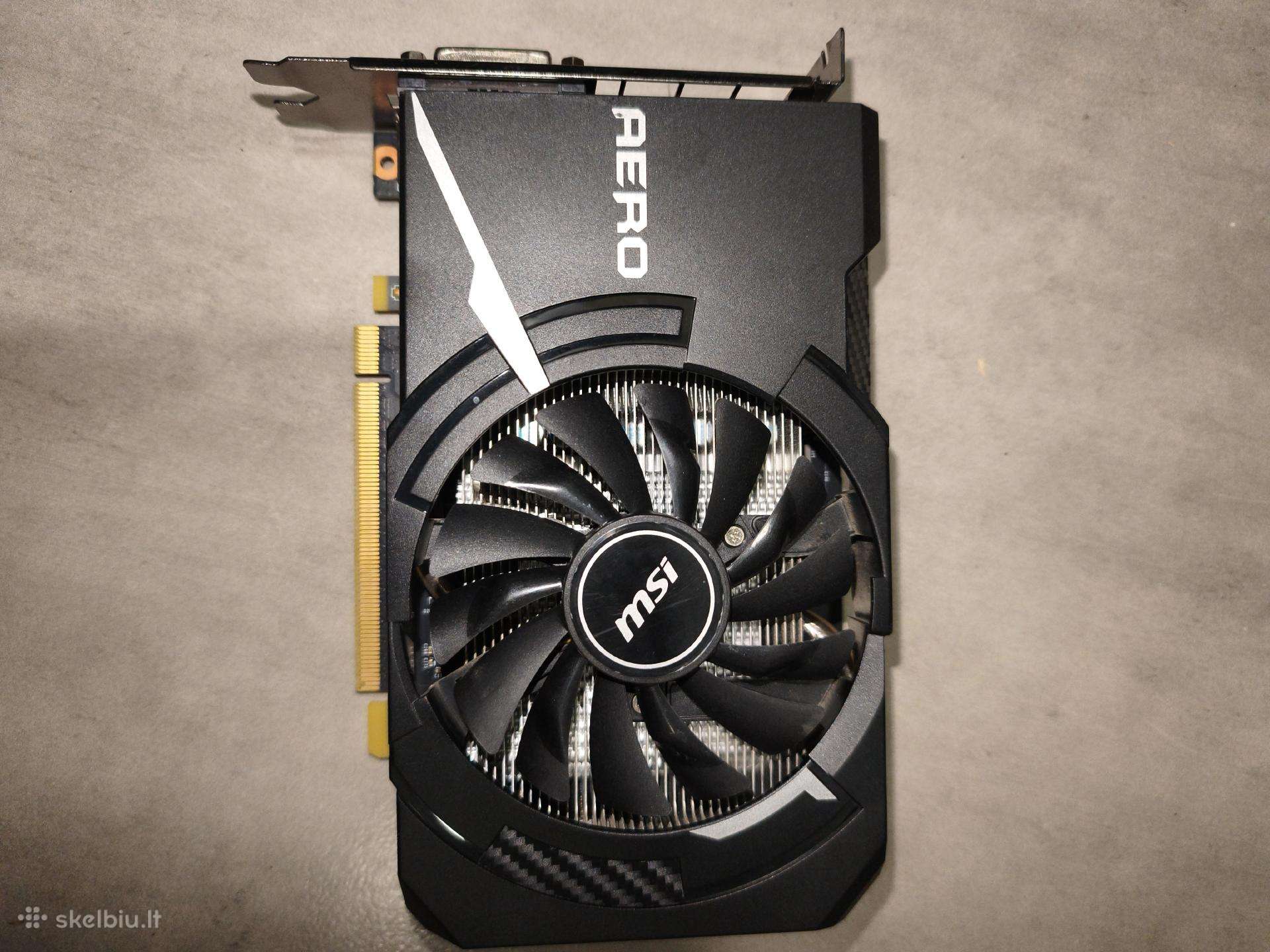 Parduodu Geforce Gtx 1060 Aero Itx 6gb