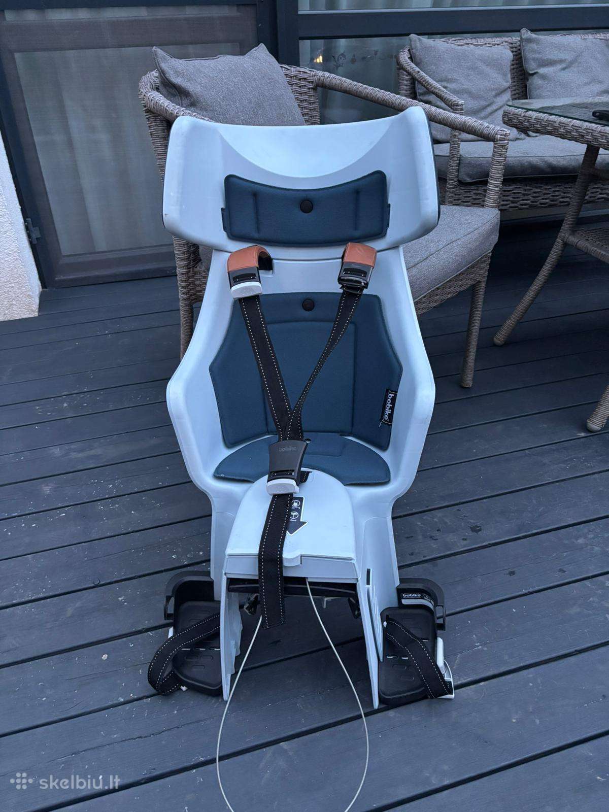 Bobike vaikiška dviračio kėdutė iki 22 kg