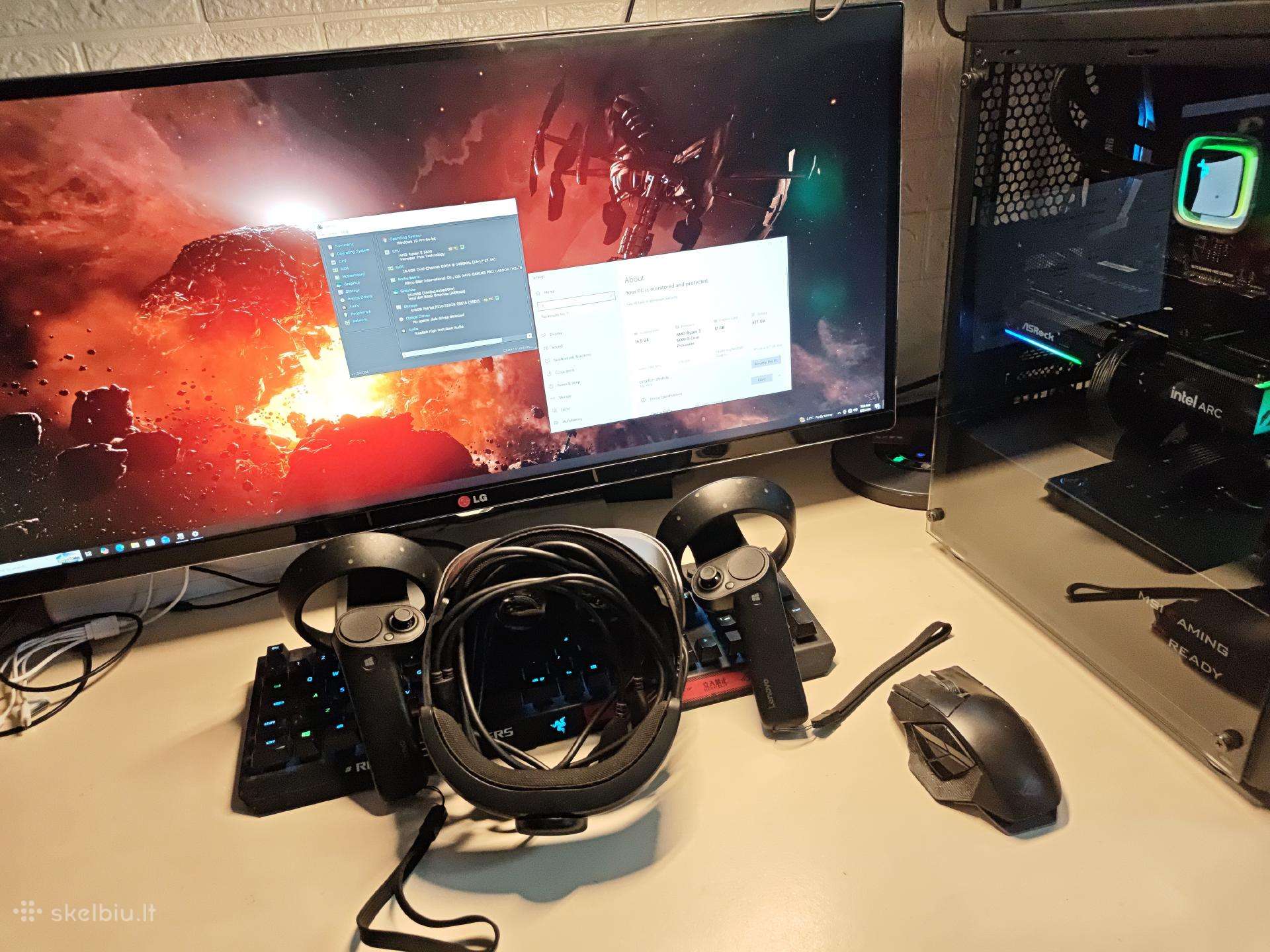 Ryzen 5 5600 su Intel Arc B580 12gb + Vr