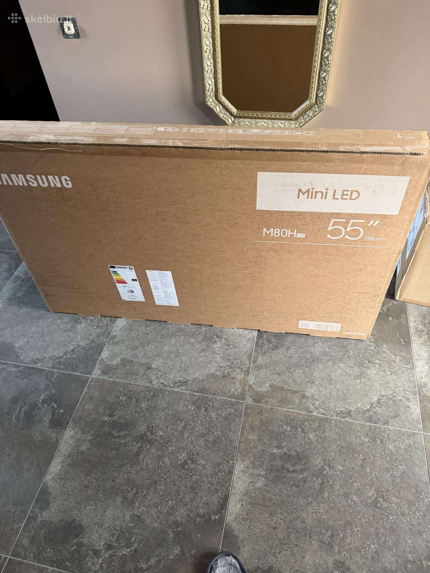 Naujas samsung televizorius su sound baru