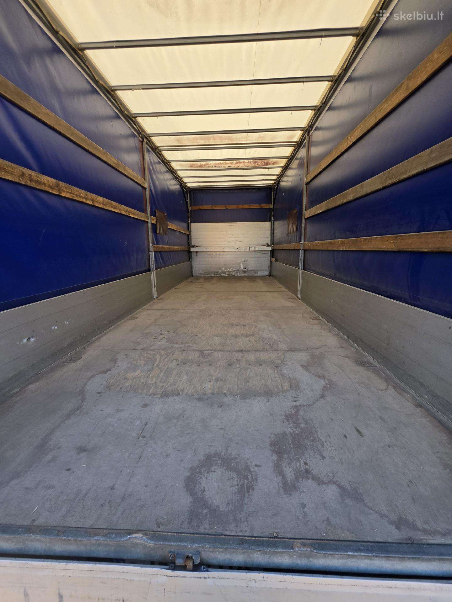 Humbaur, dropside with tarpaulin