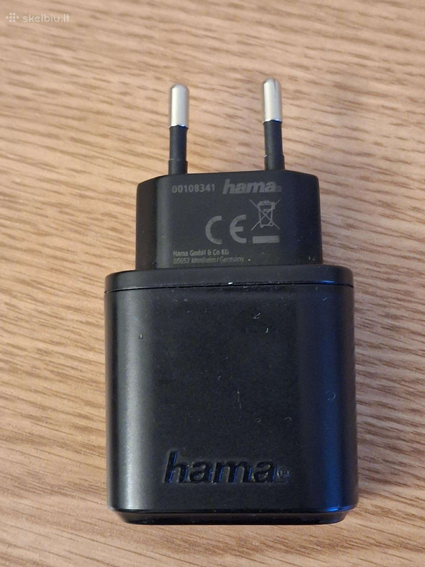Hama Ac adapteris, maitinimo šaltinis, 5v, 2.1a