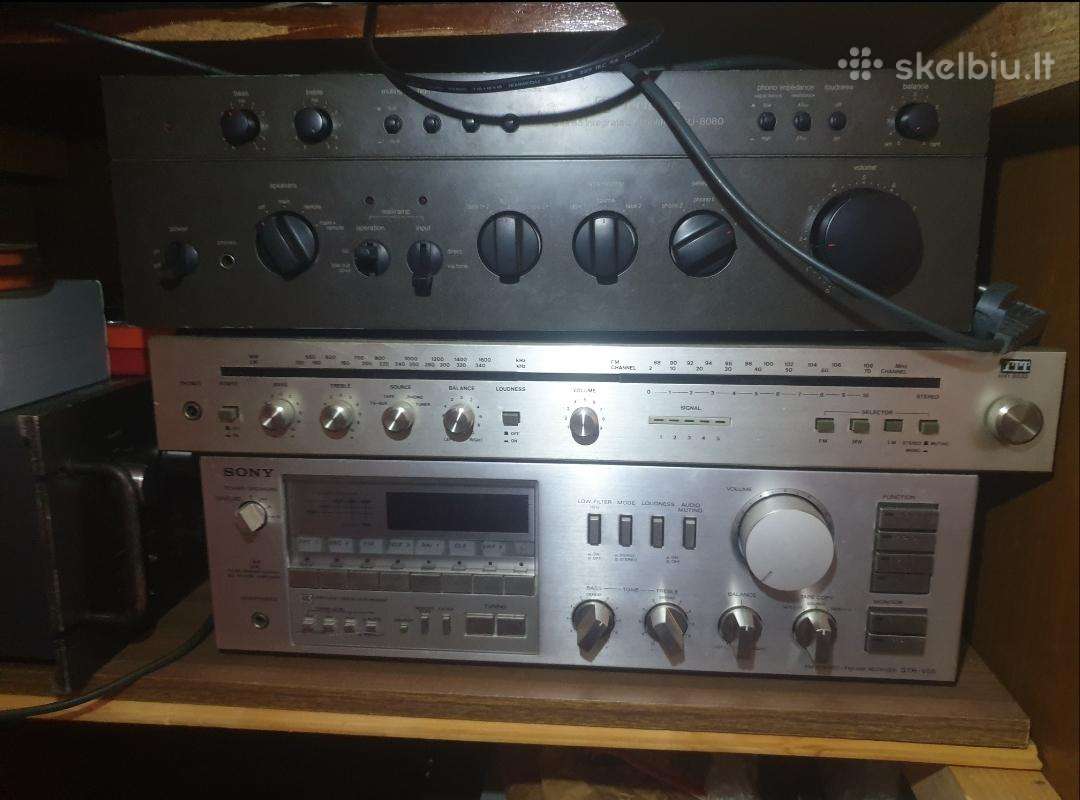 Stiprintuvai Sony, Kenwood, Pioneer, Yamaha