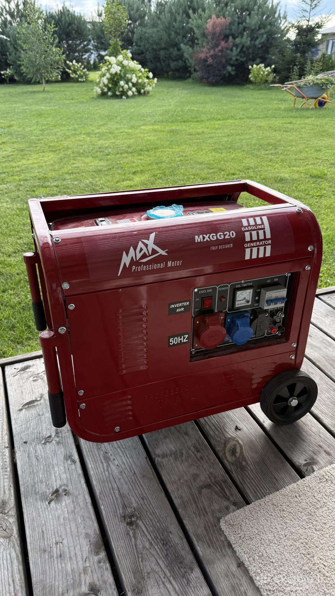 Trifazis generatorius Mxgg20