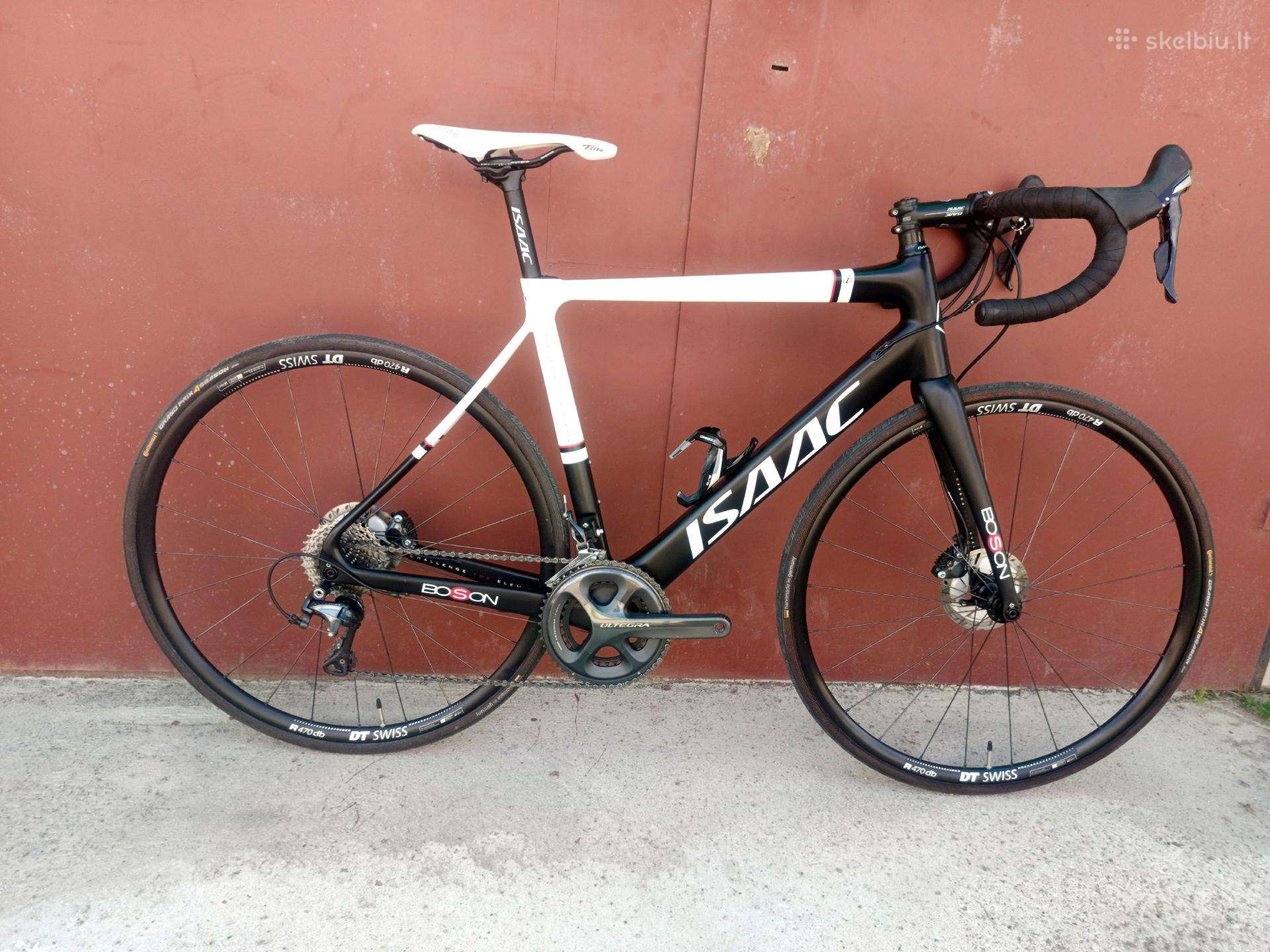 Isaac Boson carbon disc Ultegra 55cm dydžio.