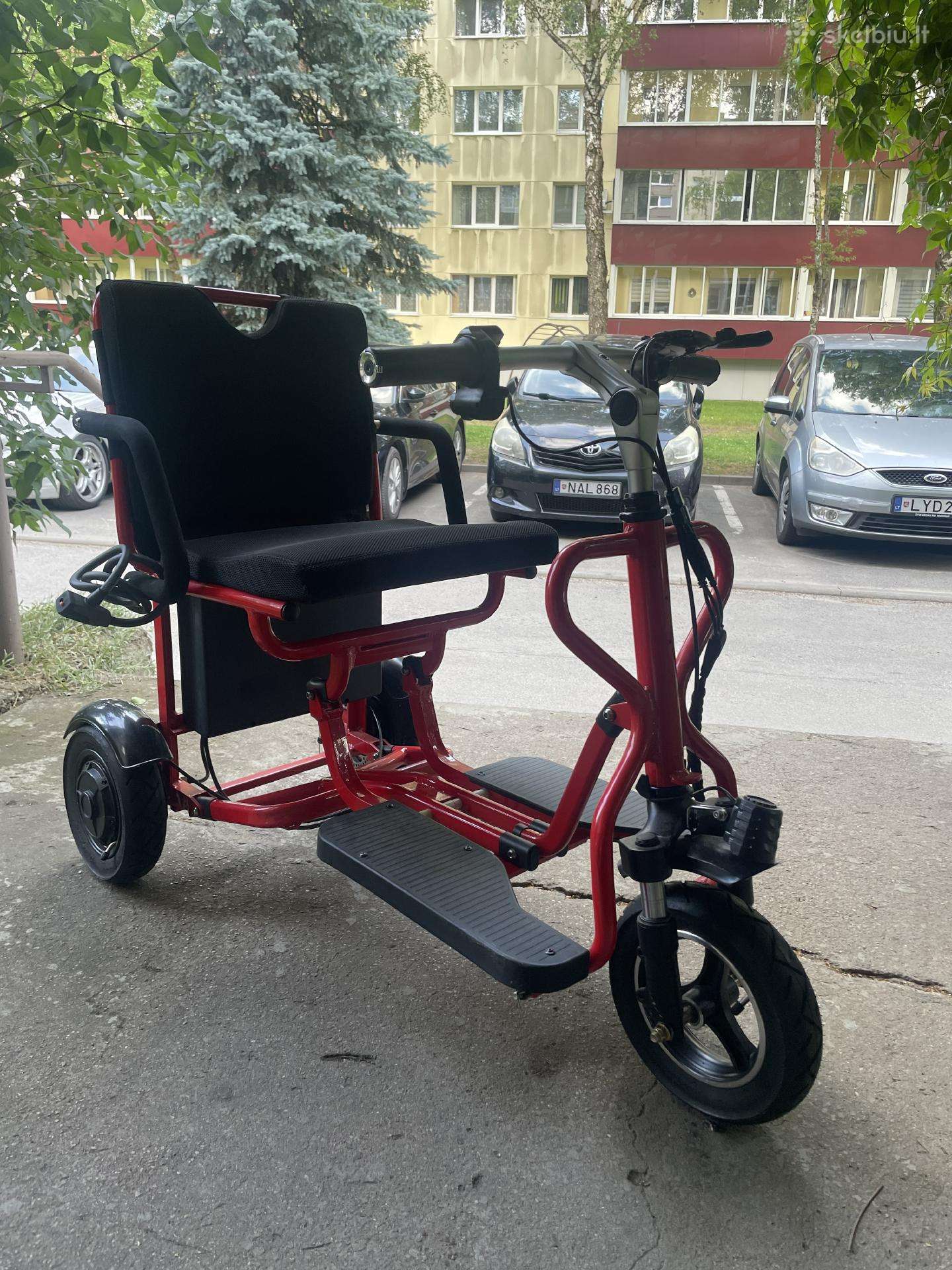 Parduodamas elektrinis sulankstomas triratis M-5