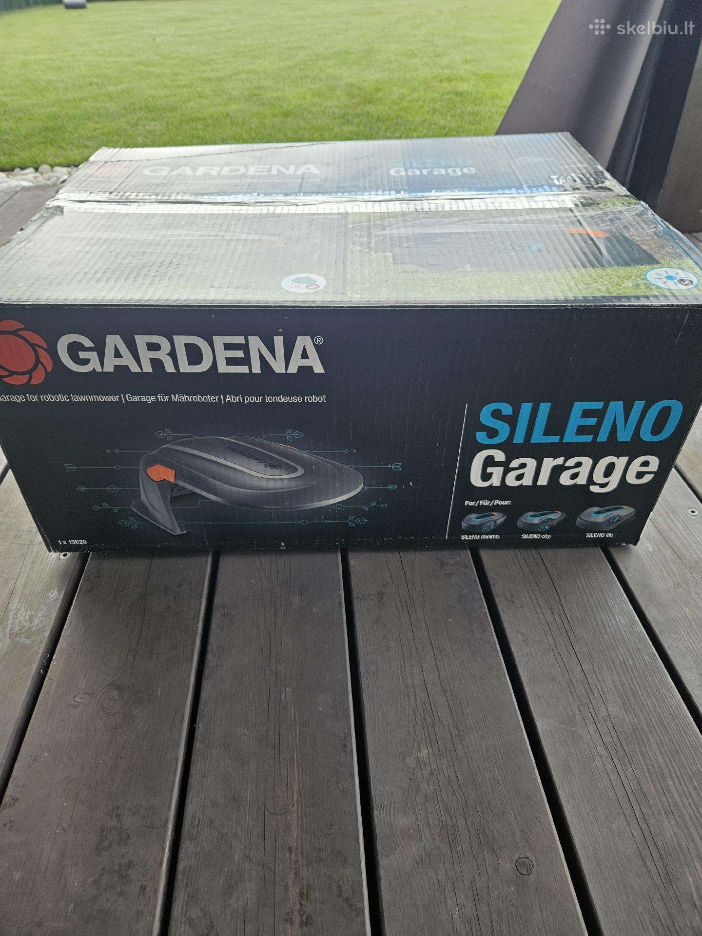 Gardena sileno life roboto garazas