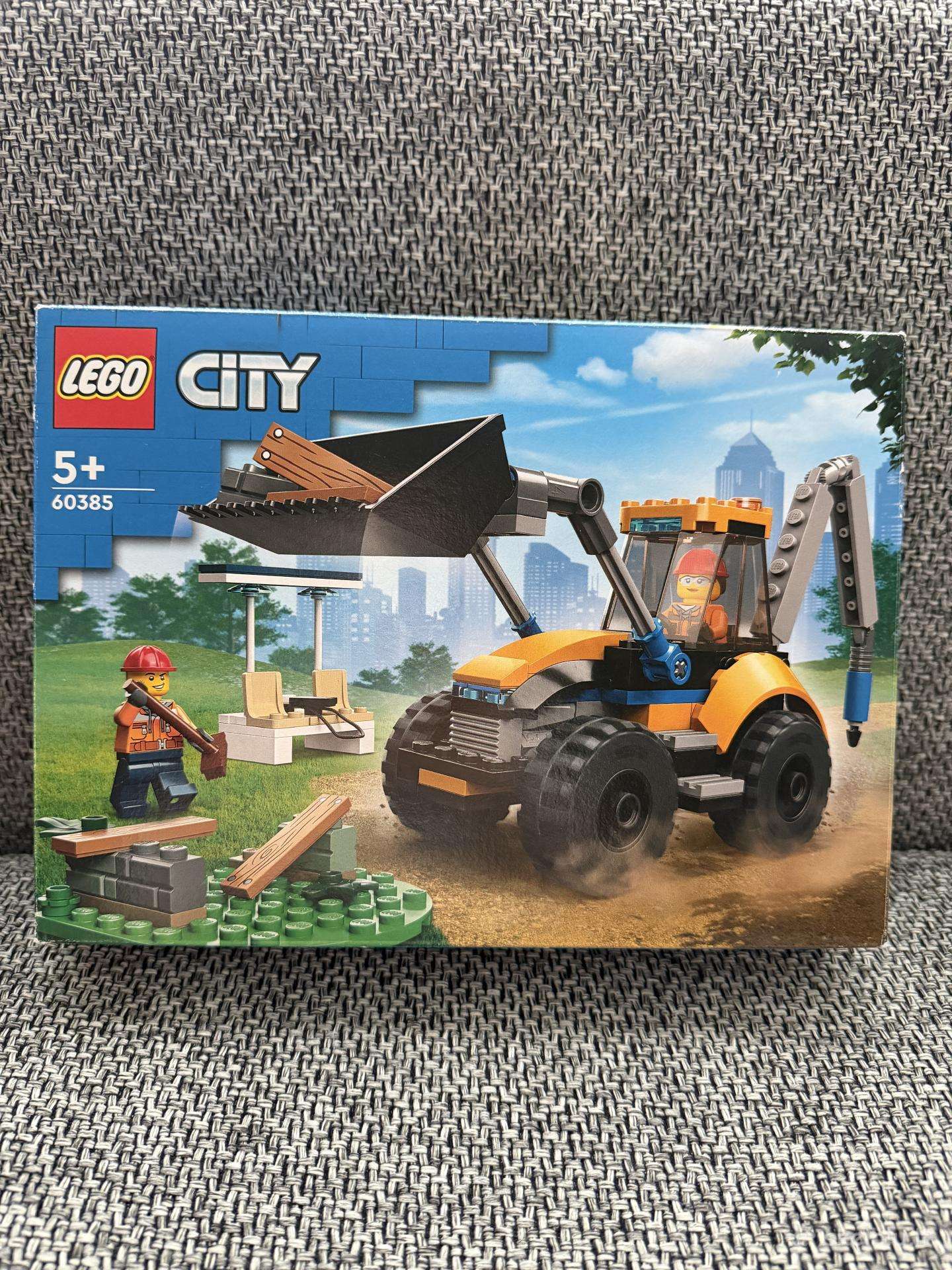 Lego City Statybinė kasimo mašina 60385