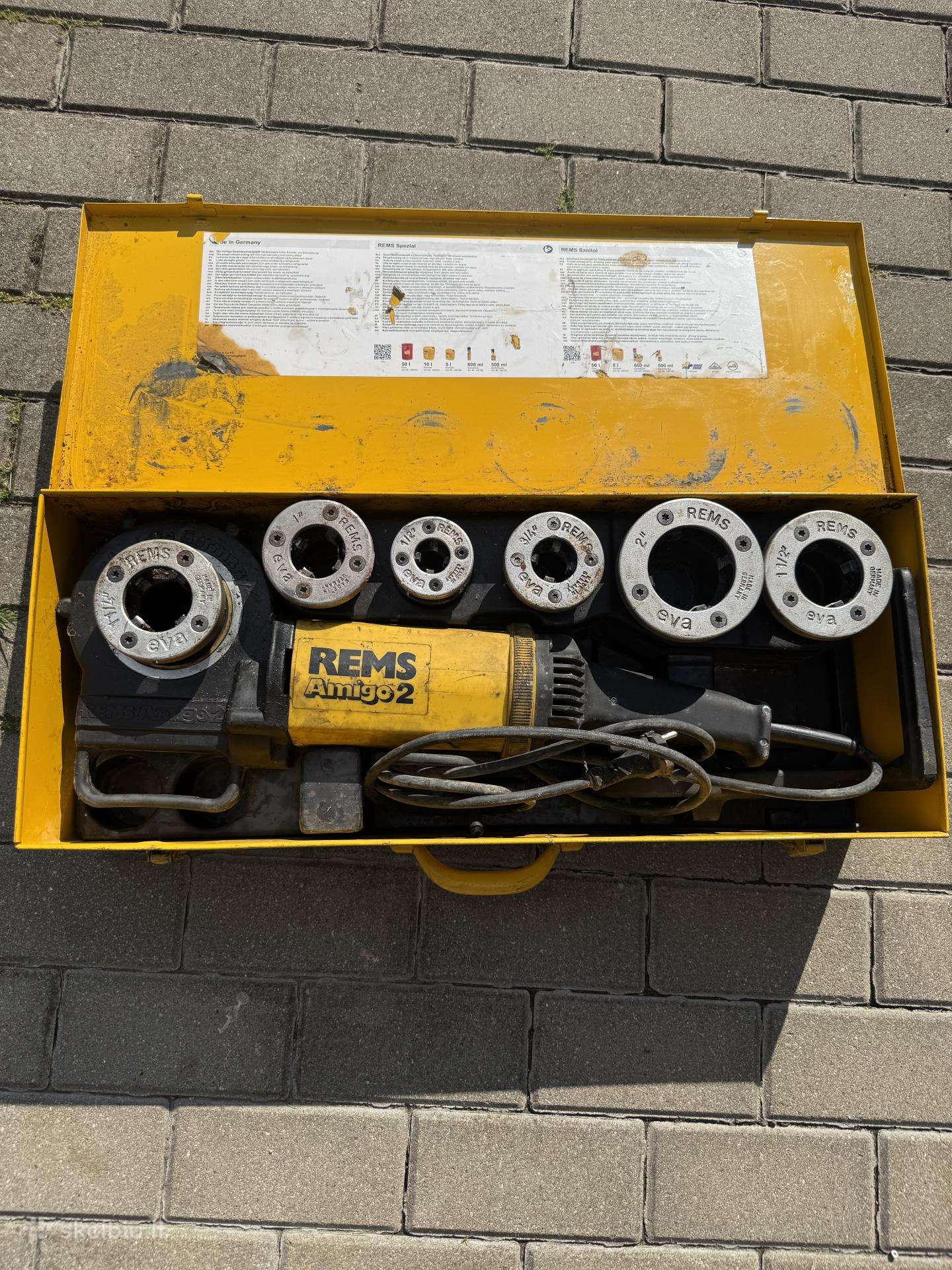 Elektrinis sriegtuvas Rems Amigo 2 Set