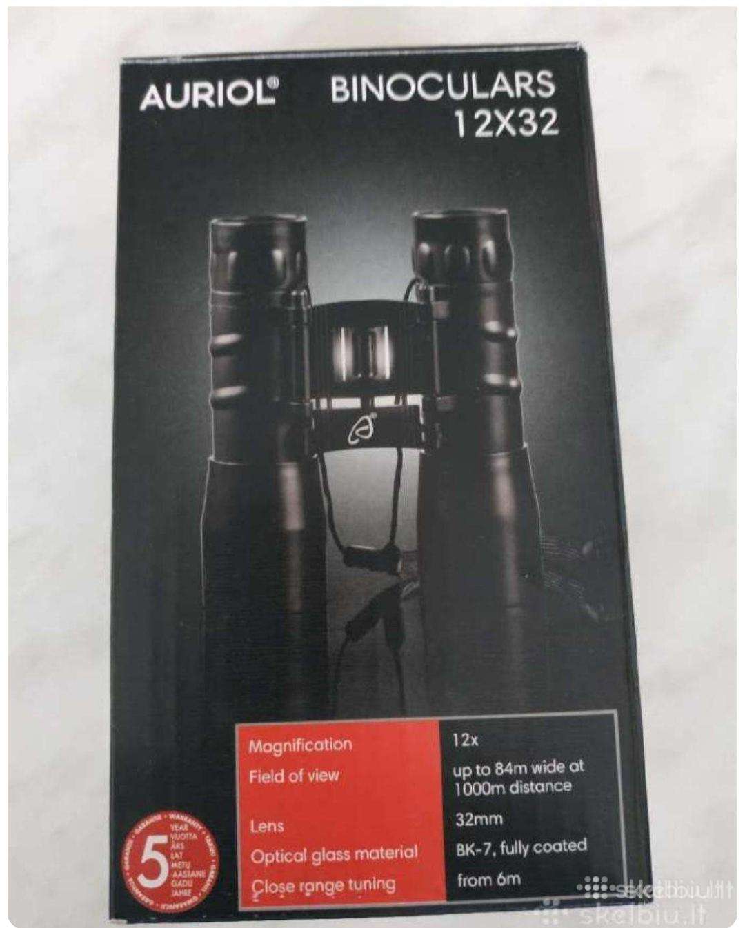 Žiūronai vokiški 12x32
