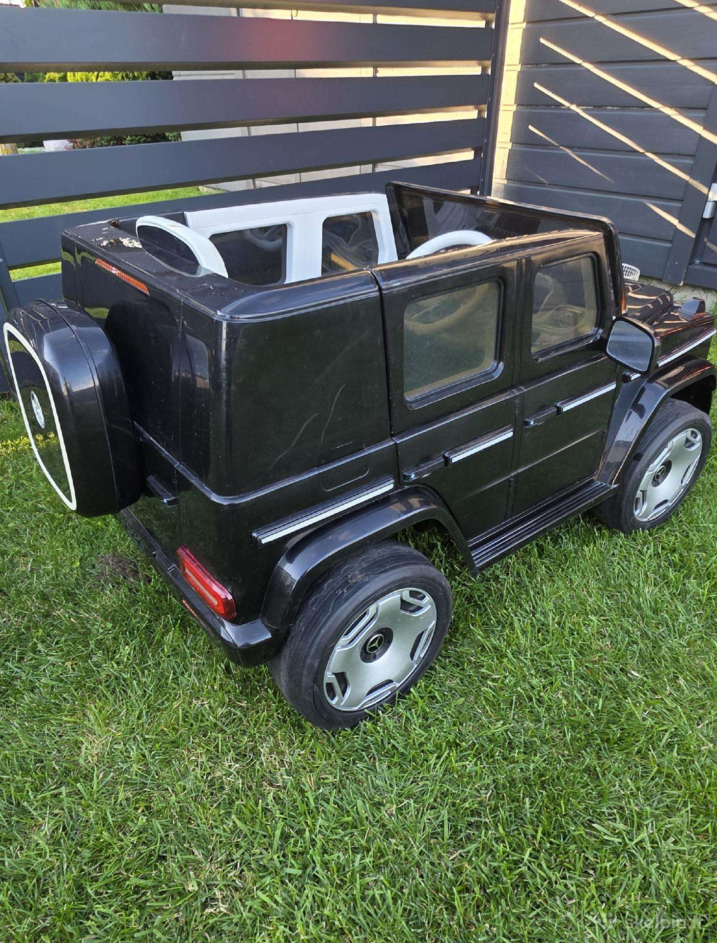 Vaikiškas elektrinis automobilis Mercedes Eqg