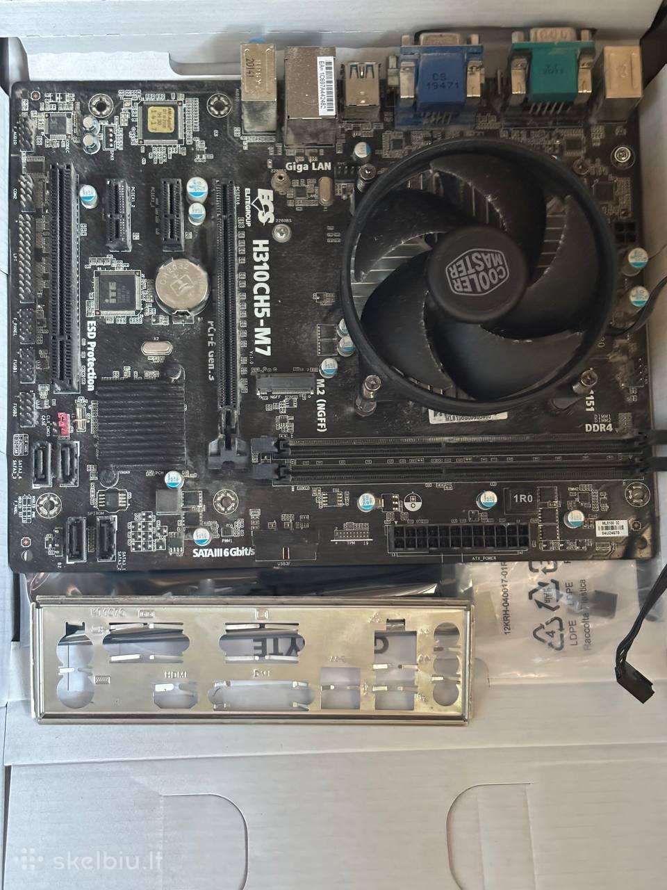 I5 9400f + H310 + Cooler