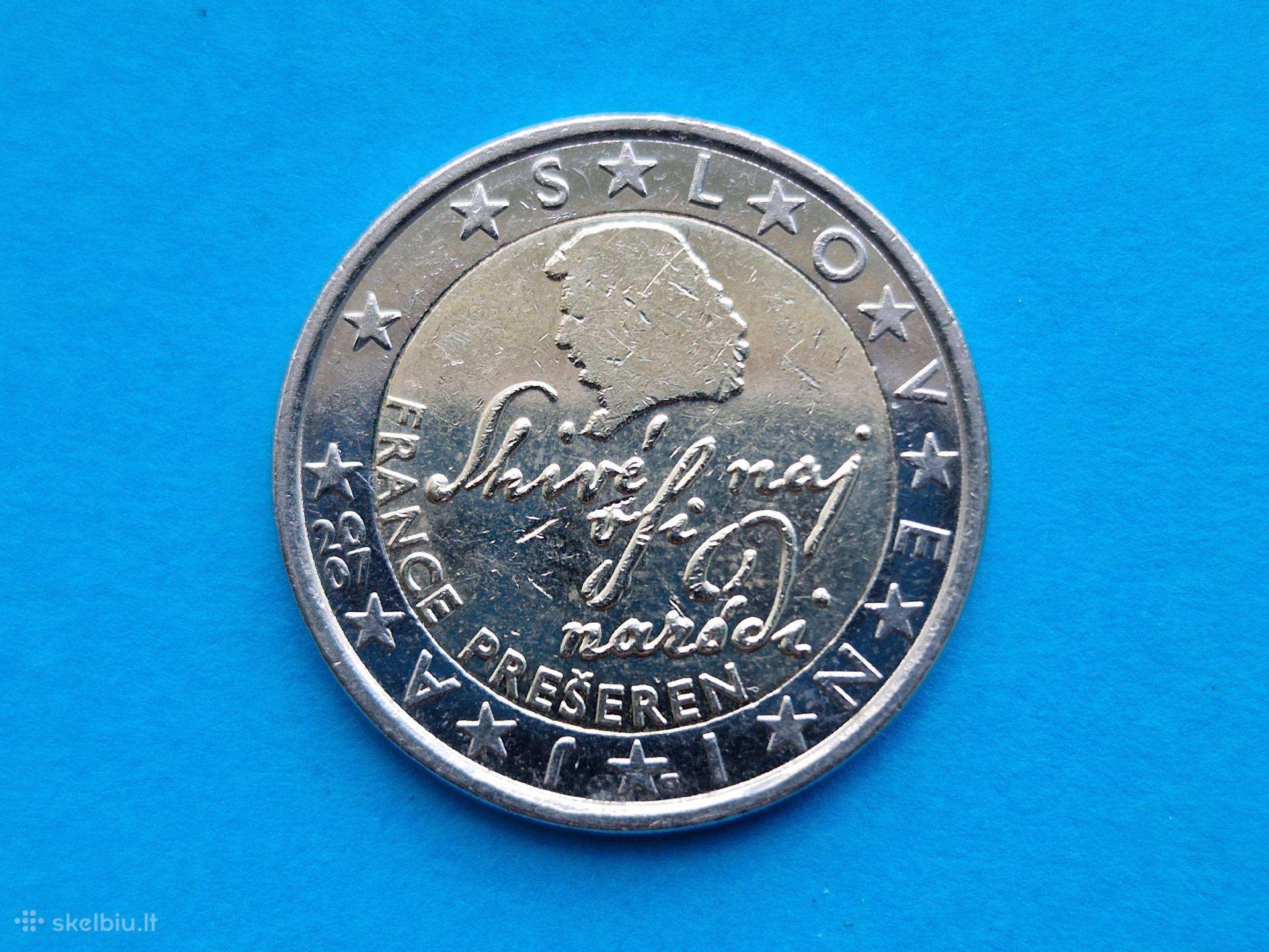 Slovėnijos Respublikos 2 eurų nominalo moneta 2007