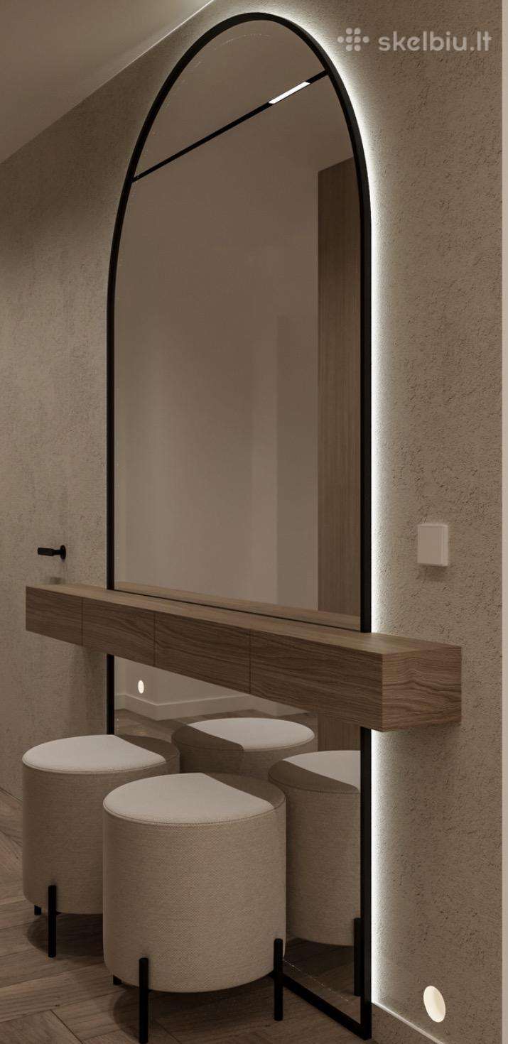 Naujas LED veidrodis