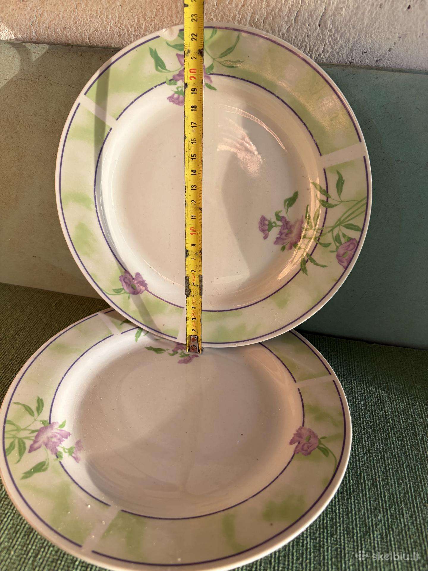 Pietų lėkštės 23 cm 21 vnt