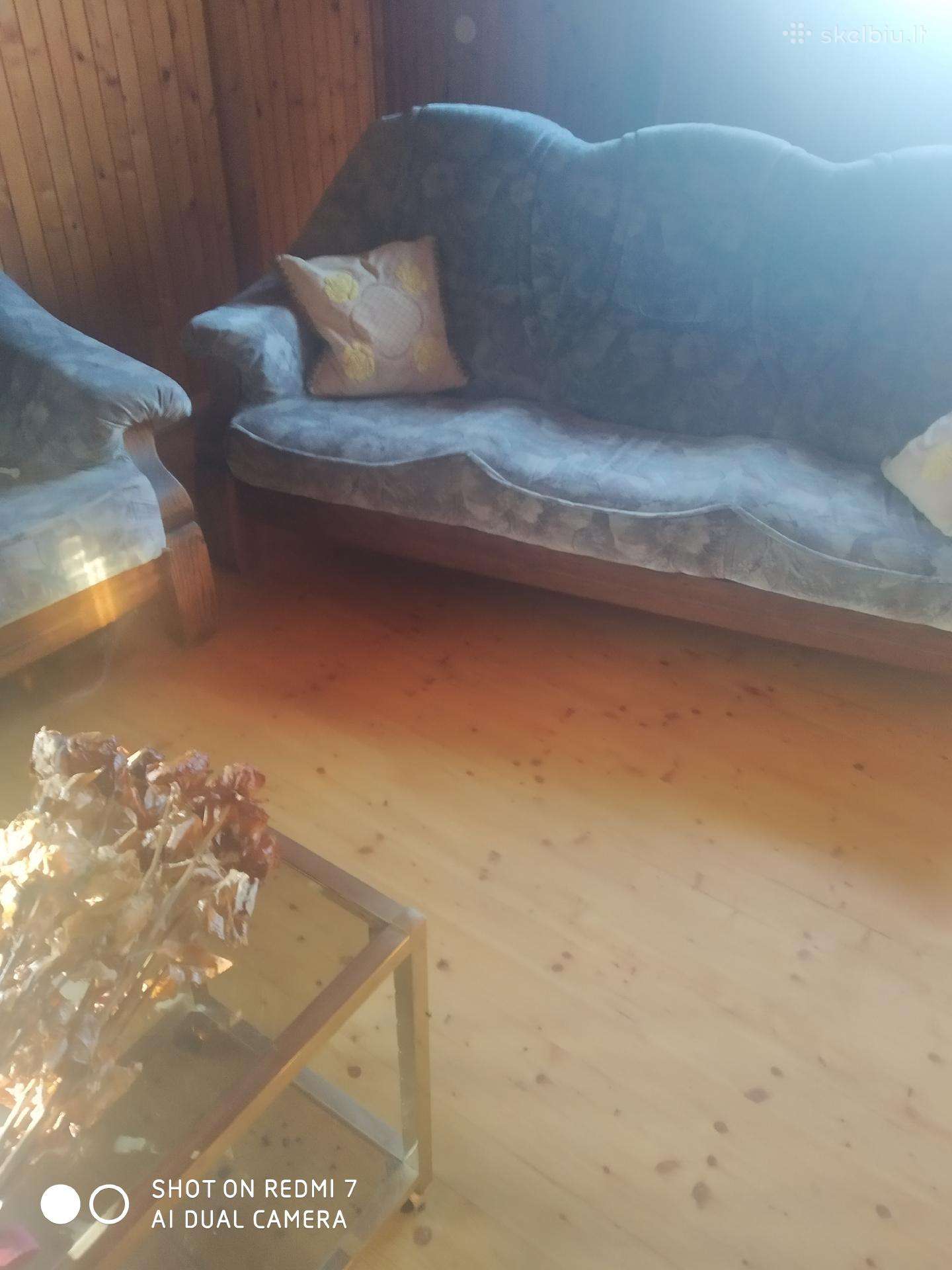 Parduodu vokišką svetainės kompl.1 2 3barkato vir