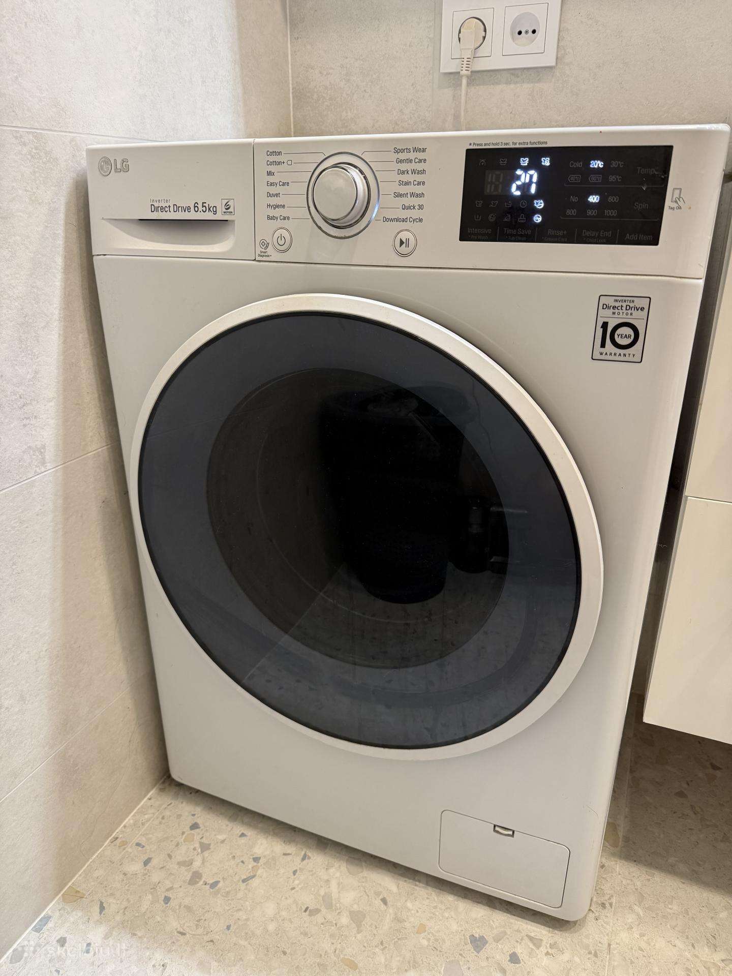 LG skalbimo mašina 49cm