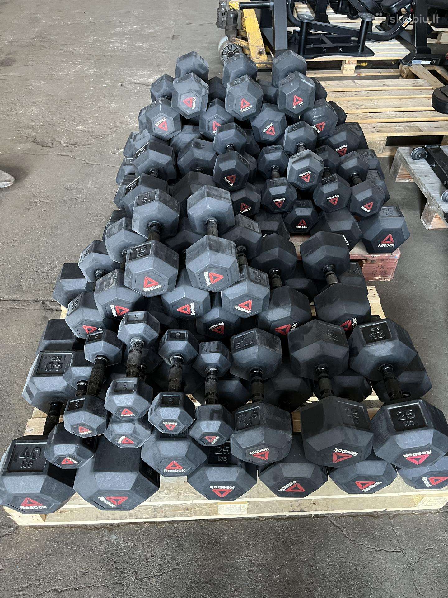 Hantelių kompl. Reebok