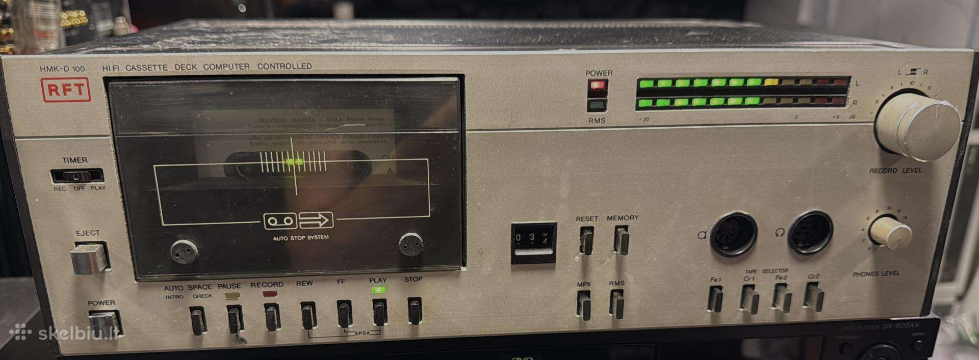 Rft - Hmk-d100 / kasetinės dekos / magnetolos