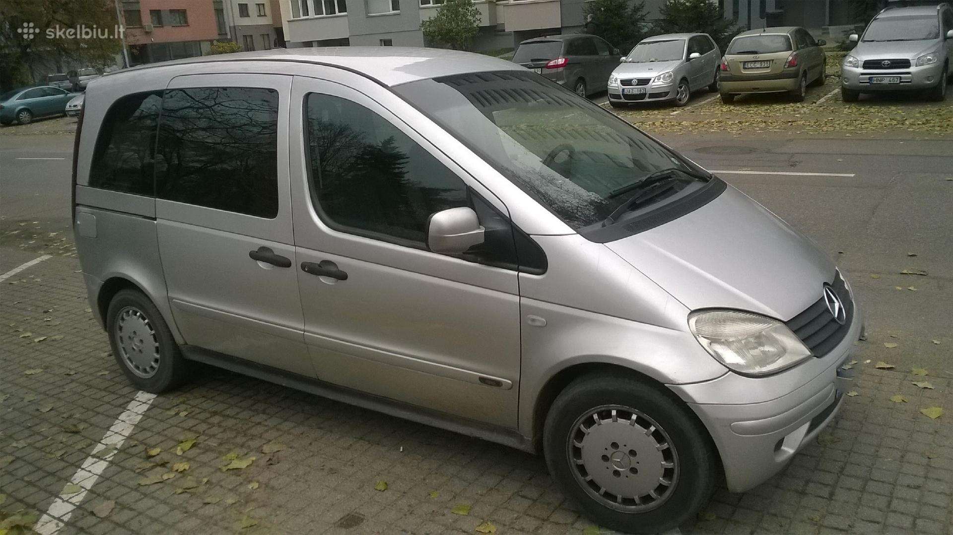 MB Vaneo 2003 m. Variklis 1,7 D