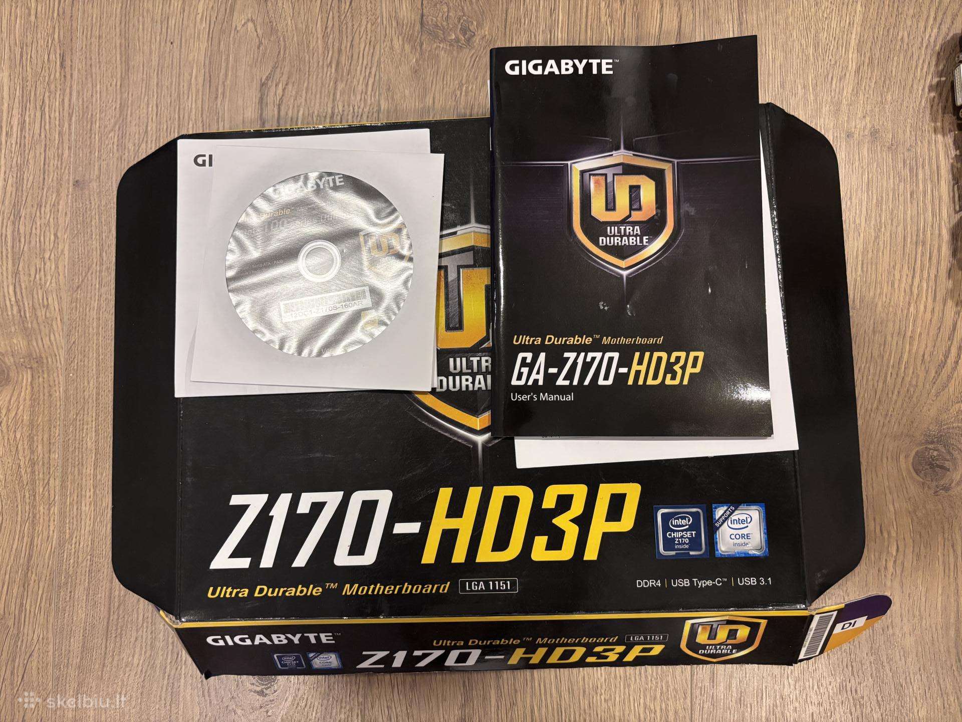 Gigabyte Z170-hd3p + Intel i5-6500 + Zalman cooler
