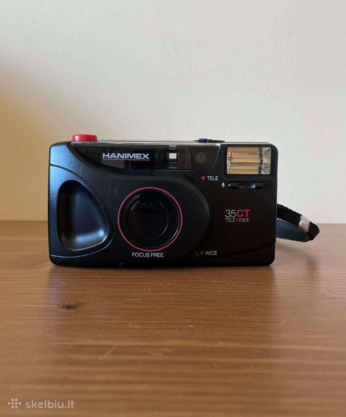 Hanimex 35ct Tele/wide juostinis fotoaparatas