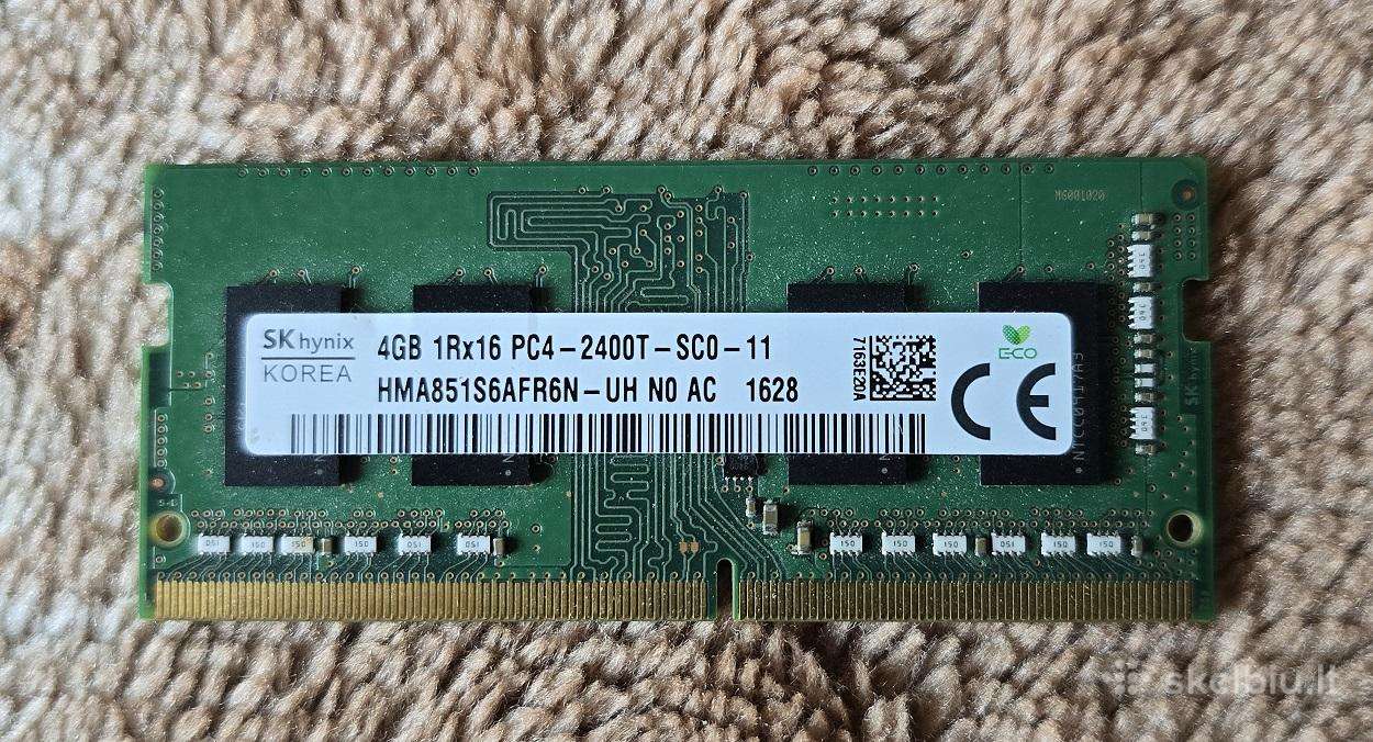 Operatyvioji atmintis RAM 1gb, 2gb, 4gb