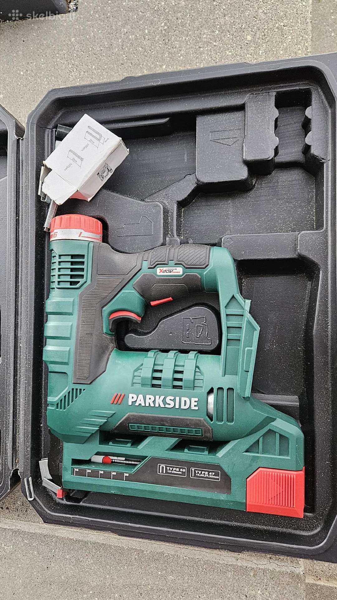Akumuliatorinė vinikalė Parkside Pat 20-li A1