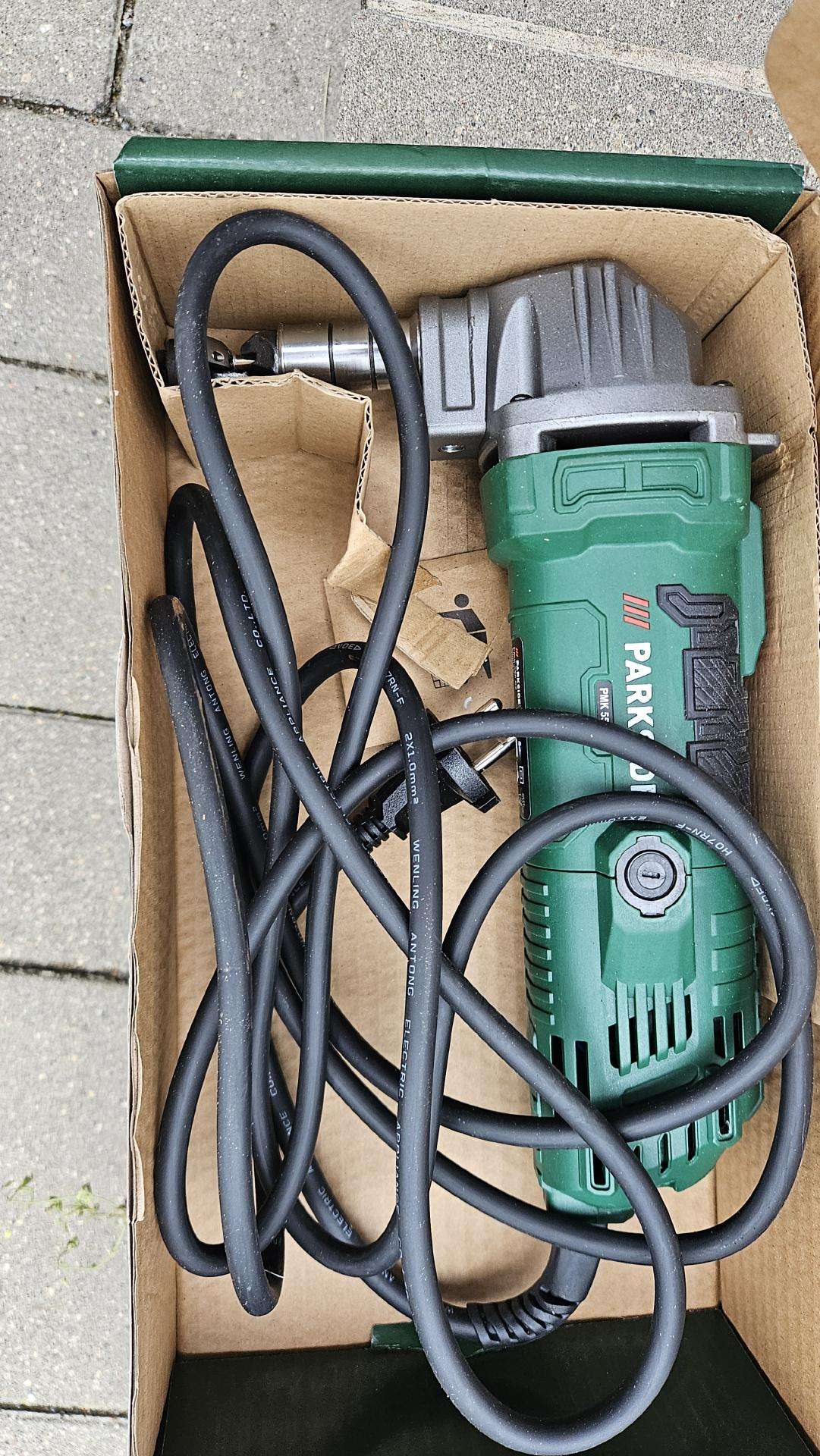 Elektrinės metalo žirklės Parkside Pmk 550 C2 Nibb