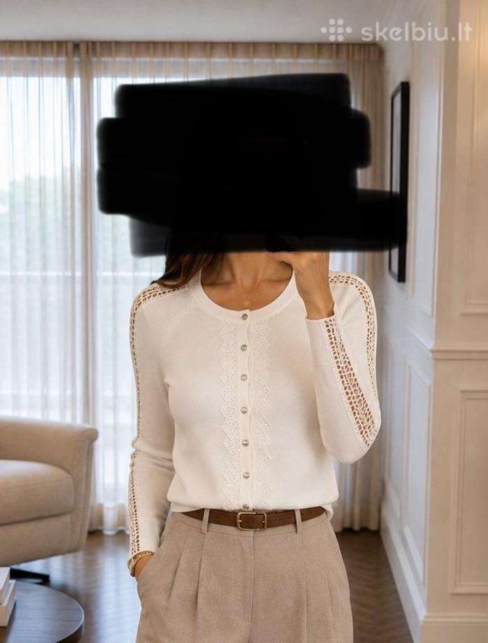 Dailus megztukas - palaidinė S Karen Millen